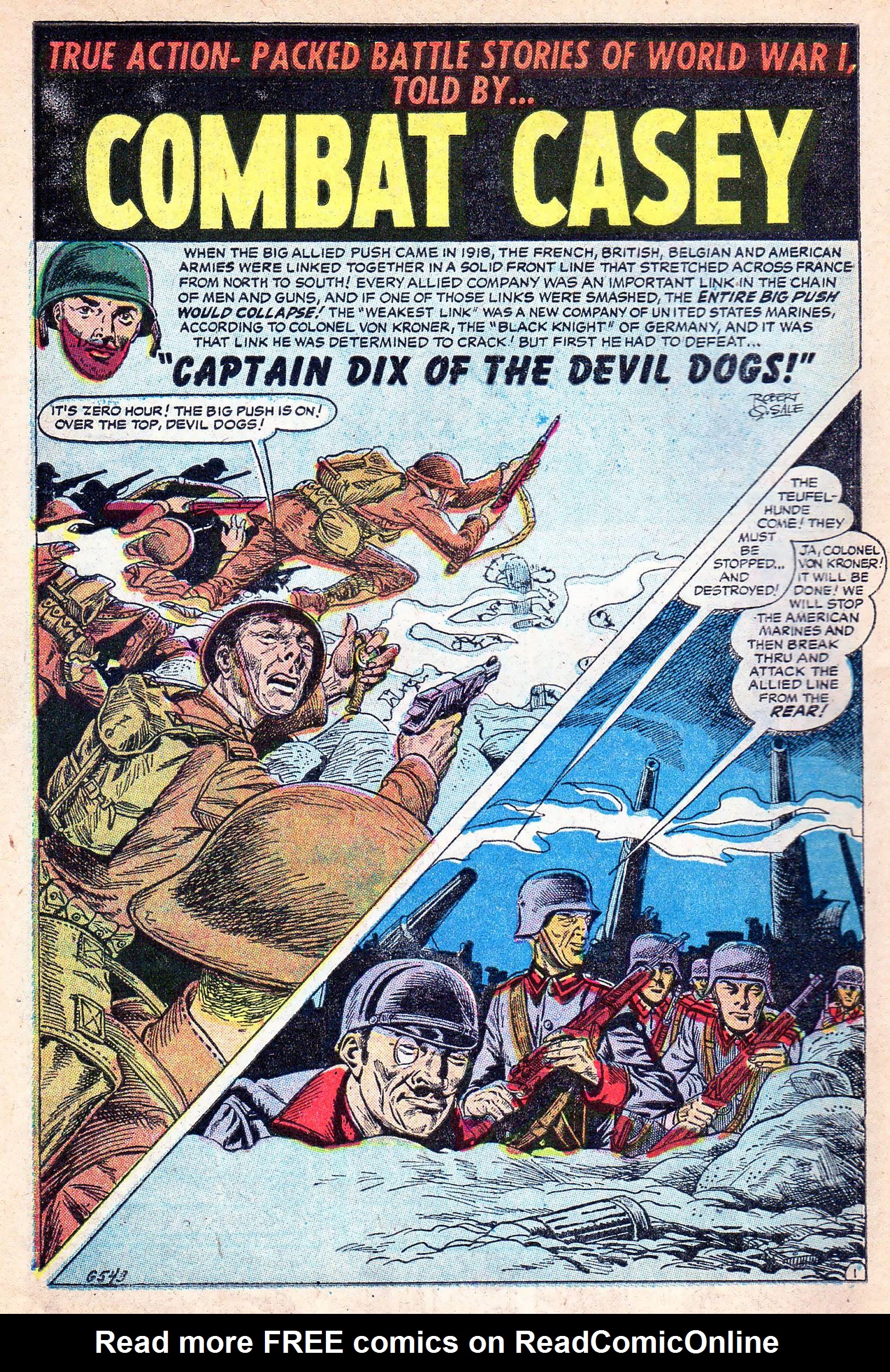 Read online Combat Casey comic -  Issue #24 - 10