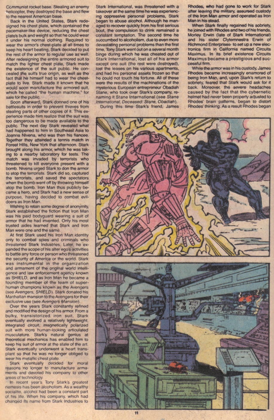 Read online The Official Handbook of the Marvel Universe: Update '89 comic -  Issue #4 - 13