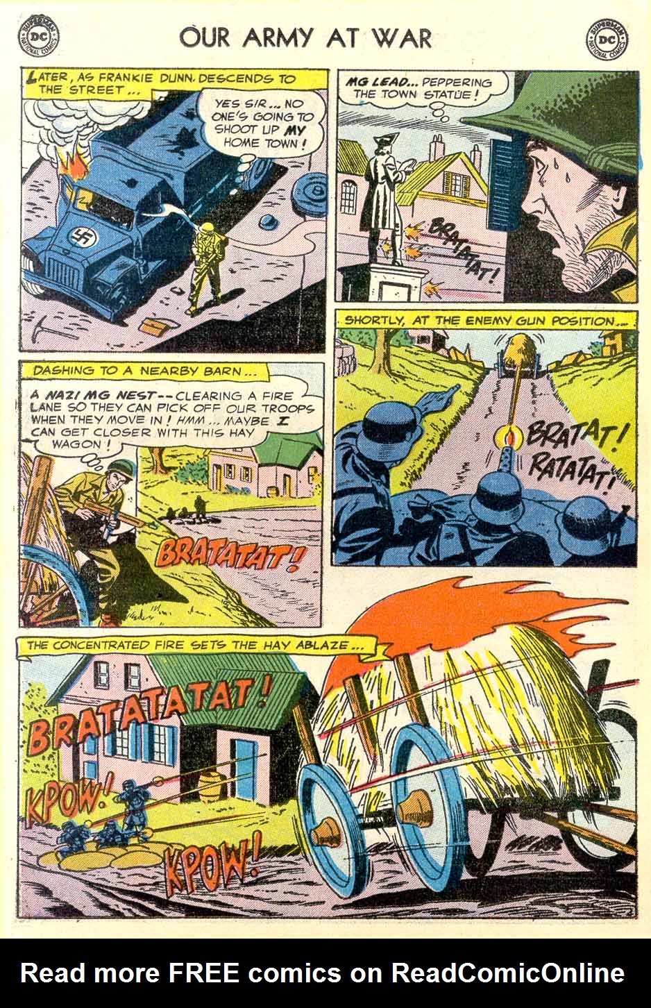 Read online Our Army at War (1952) comic -  Issue #48 - 22
