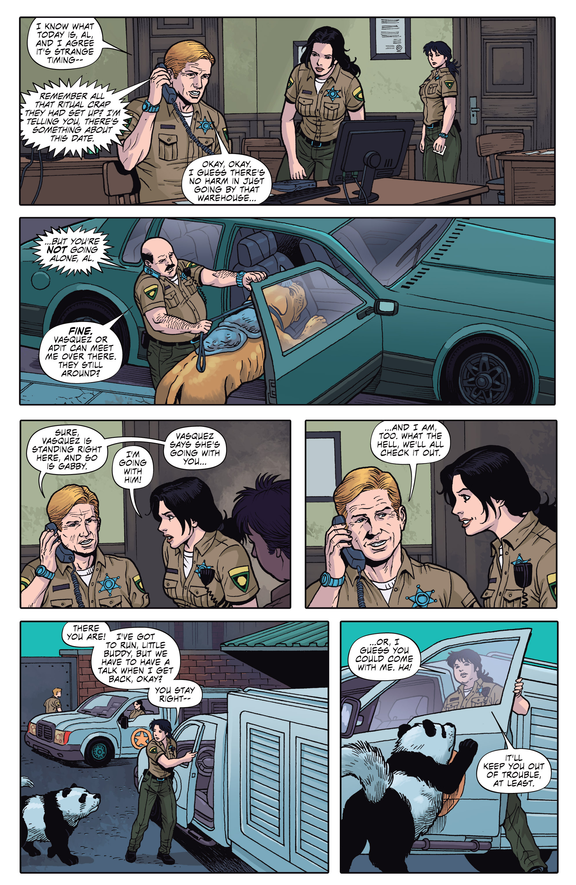 Read online Creature Cops: Special Varmint Unit comic -  Issue #3 - 16