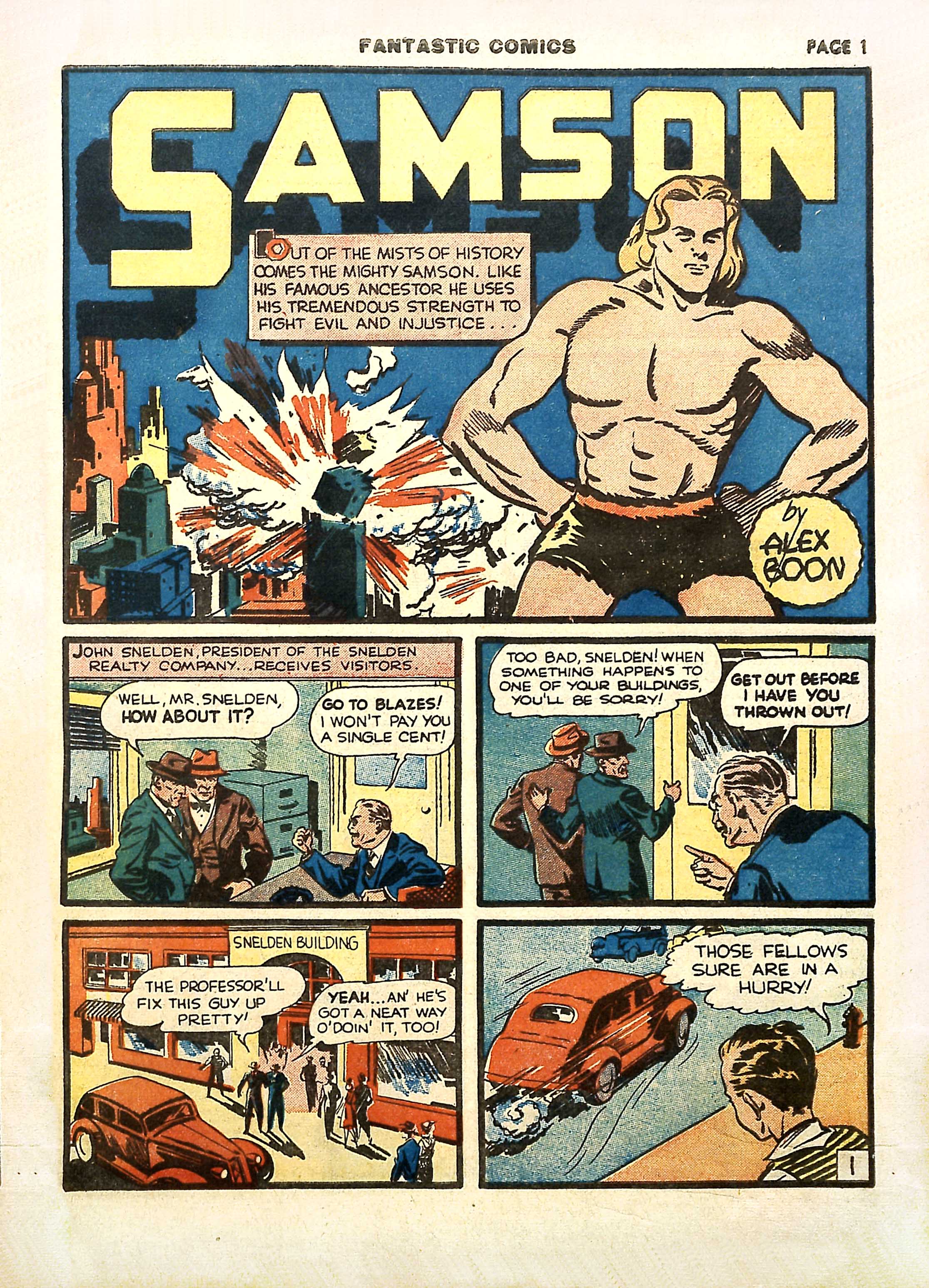 Read online Fantastic Comics comic -  Issue #11 - 4