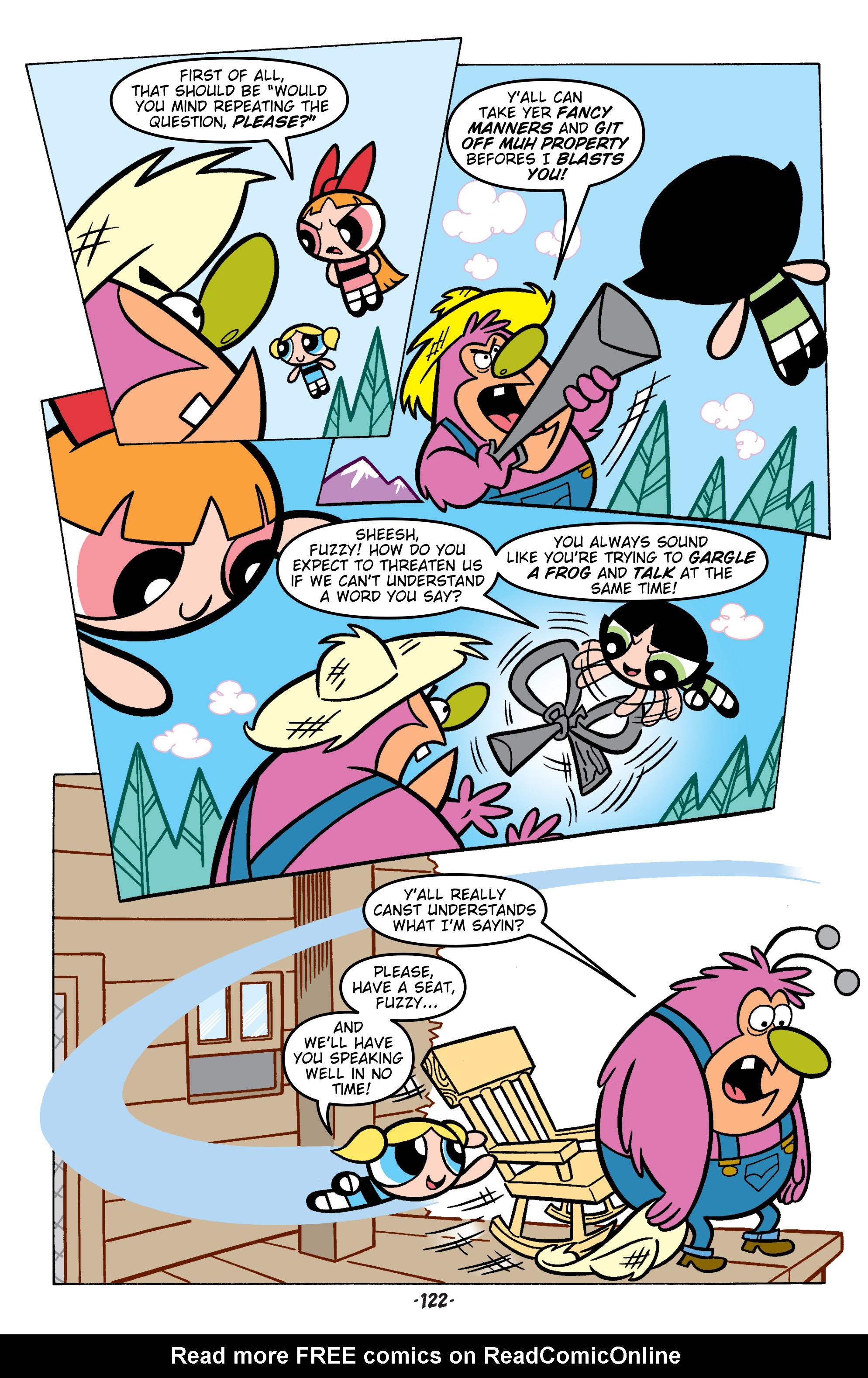 Read online Powerpuff Girls Classics comic -  Issue # TPb 4 - 123