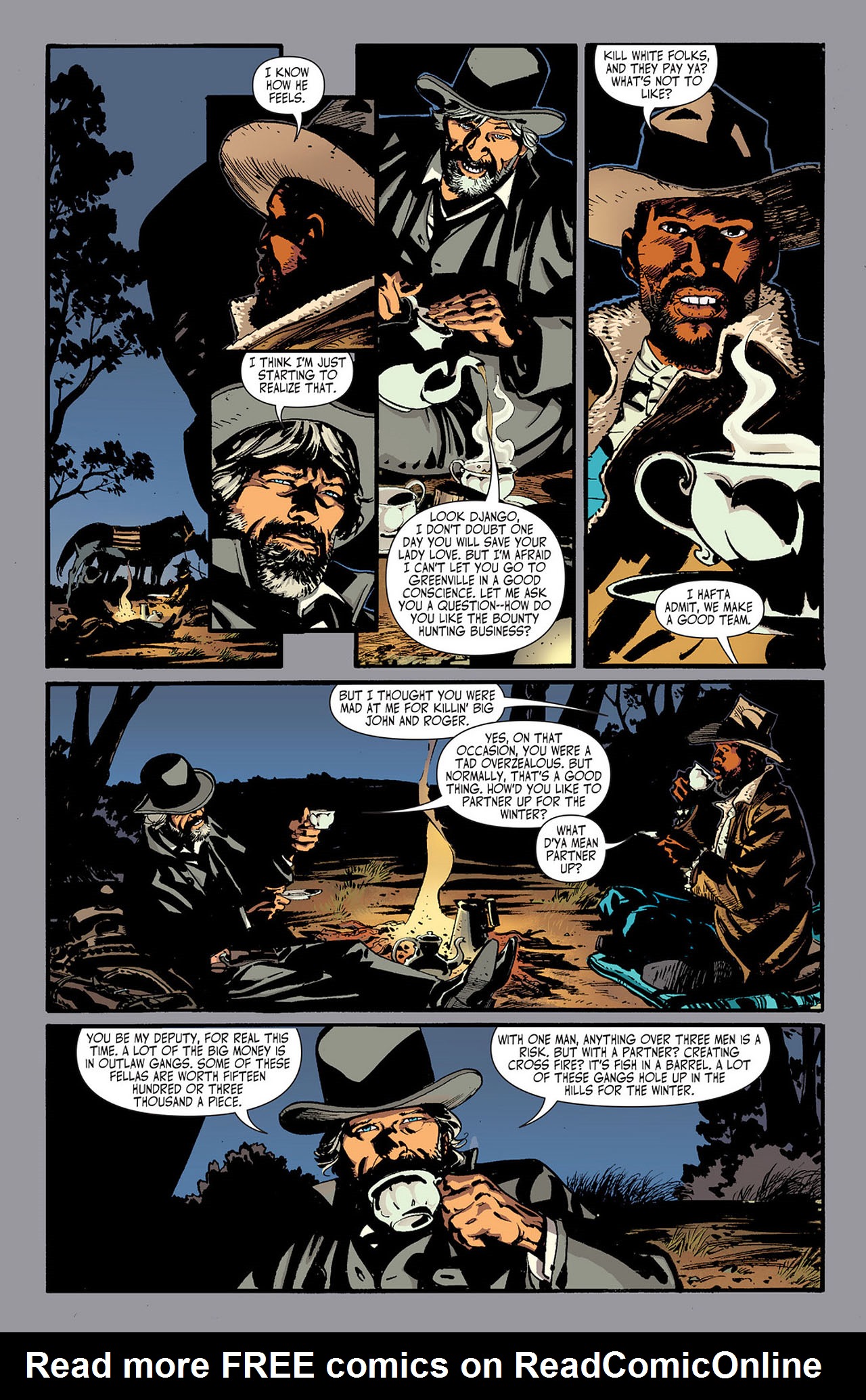 Read online Django Unchained comic -  Issue #2 - 24