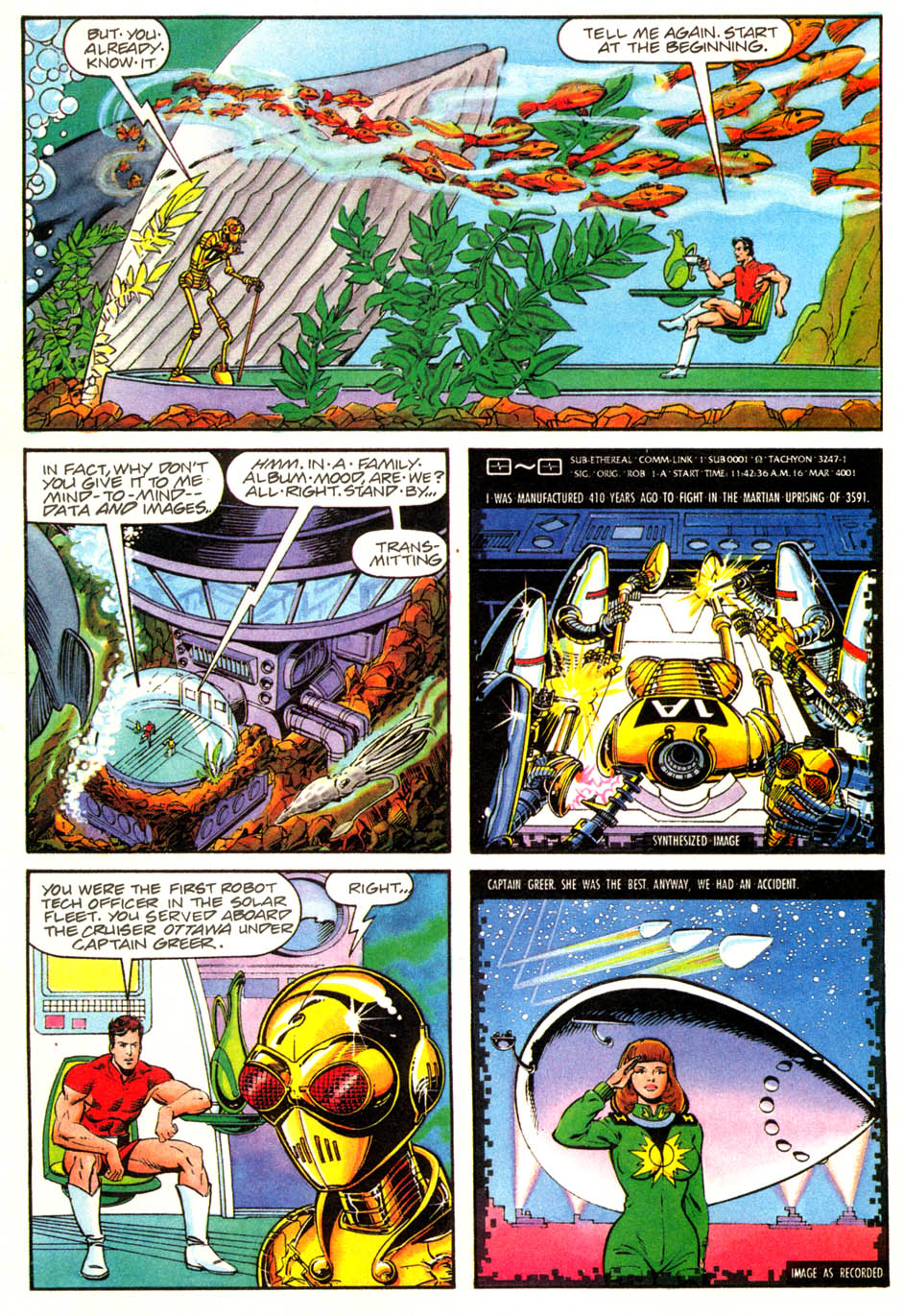 Read online Magnus Robot Fighter (1991) comic -  Issue #1 - 4