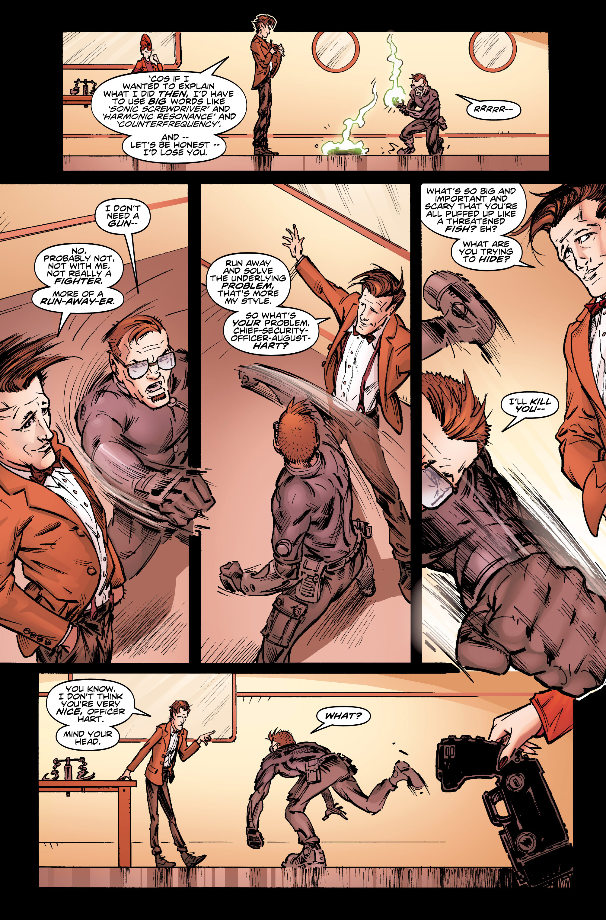Read online Doctor Who: The Eleventh Doctor comic -  Issue #5 - 9