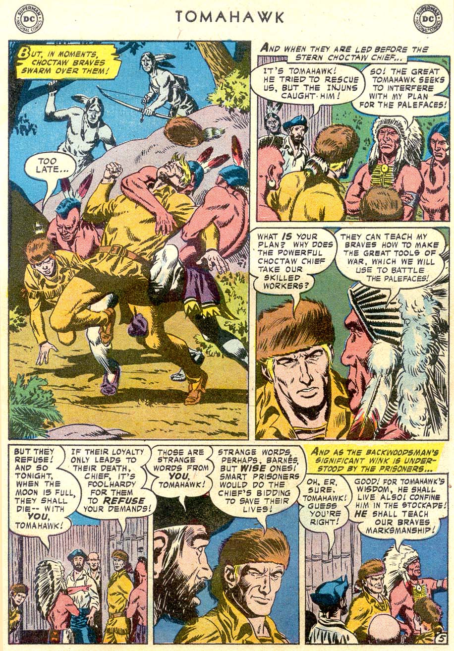Read online Tomahawk comic -  Issue #55 - 7