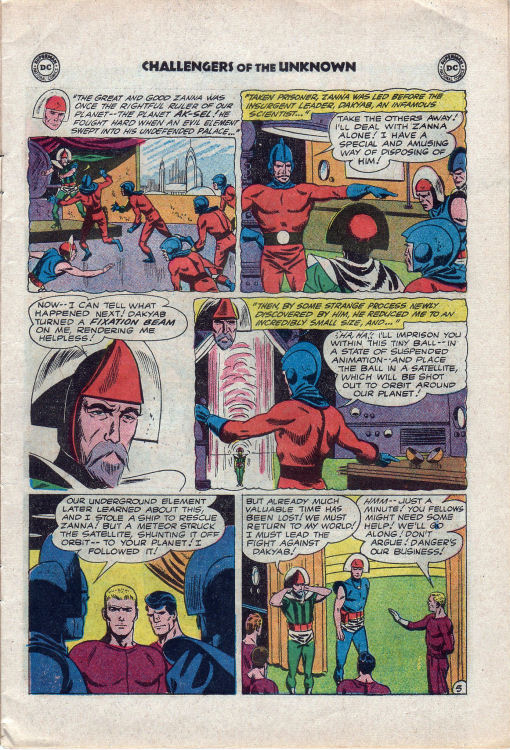Challengers of the Unknown (1958) Issue #13 #13 - English 7