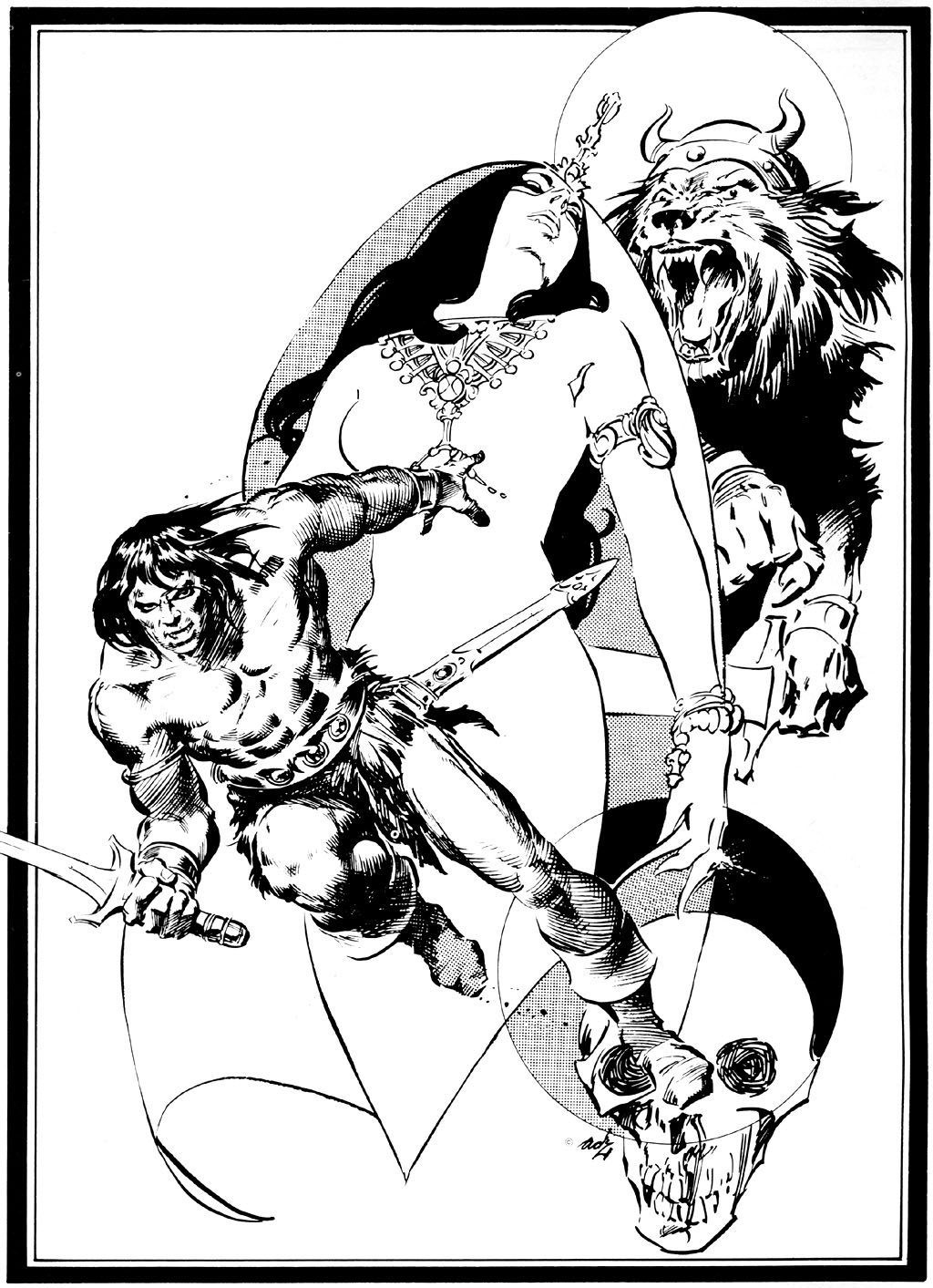 Read online The Savage Sword Of Conan comic -  Issue #42 - 2