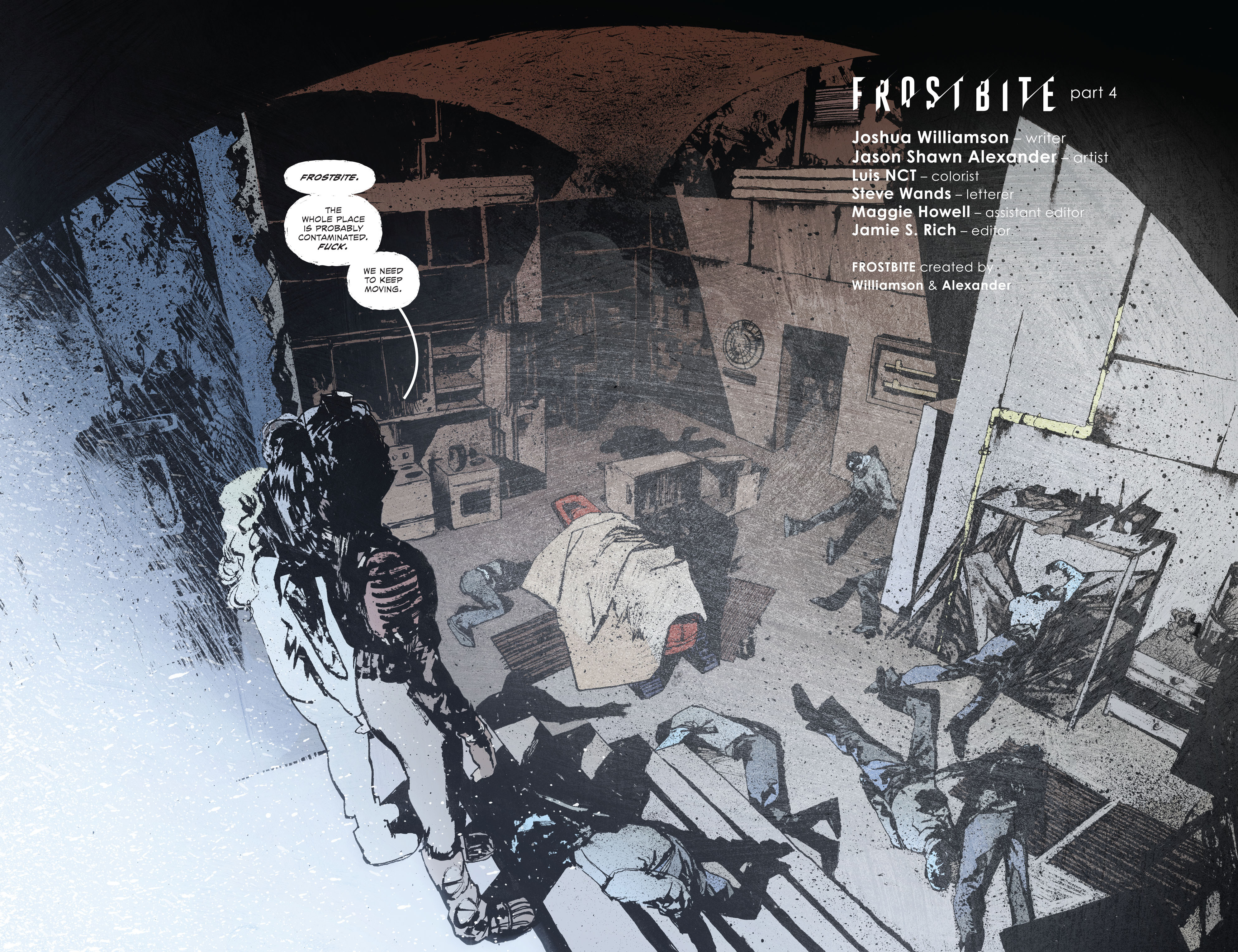 Read online Frostbite comic -  Issue #4 - 5