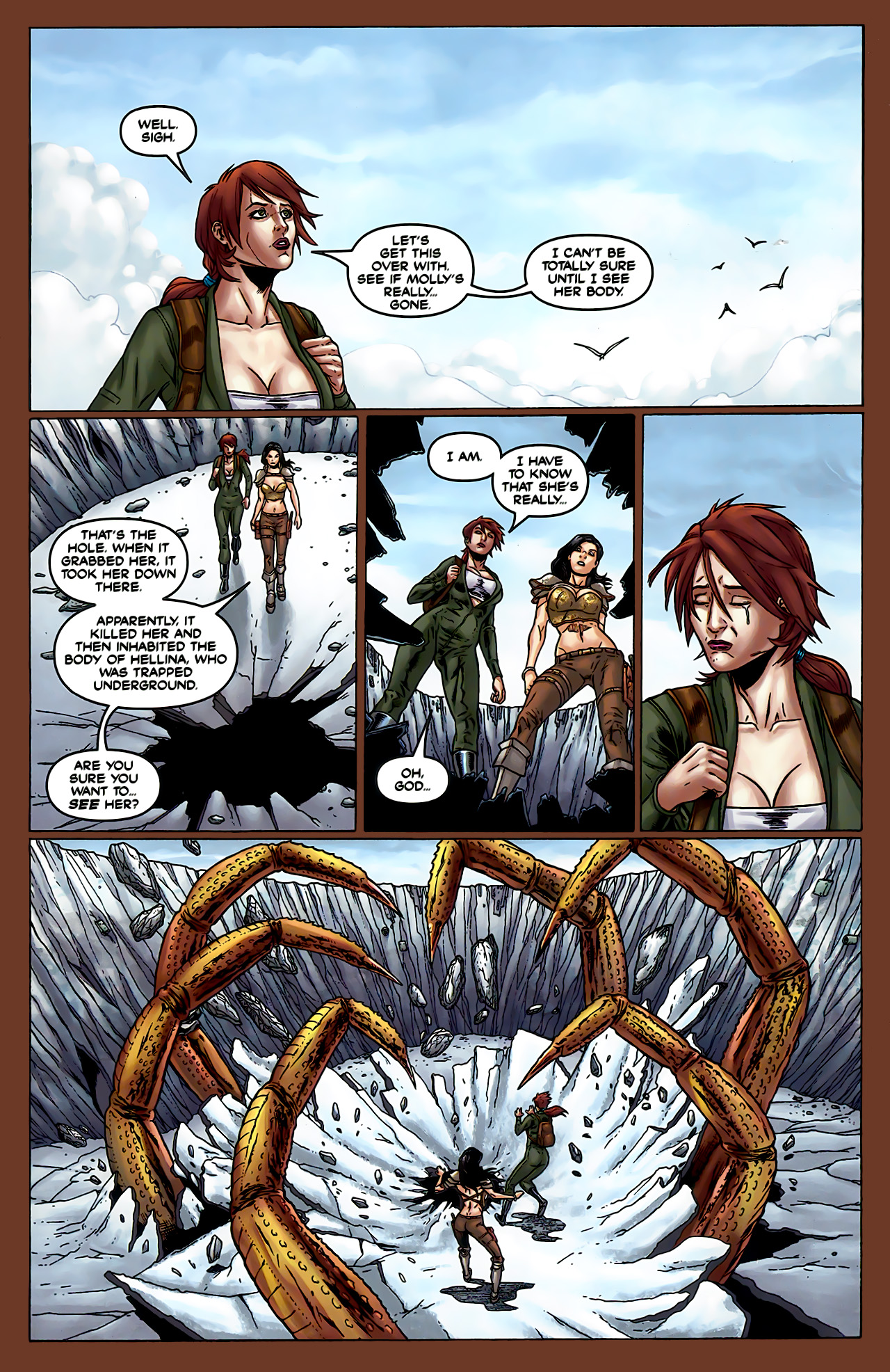 Read online War Goddess comic -  Issue #5 - 15