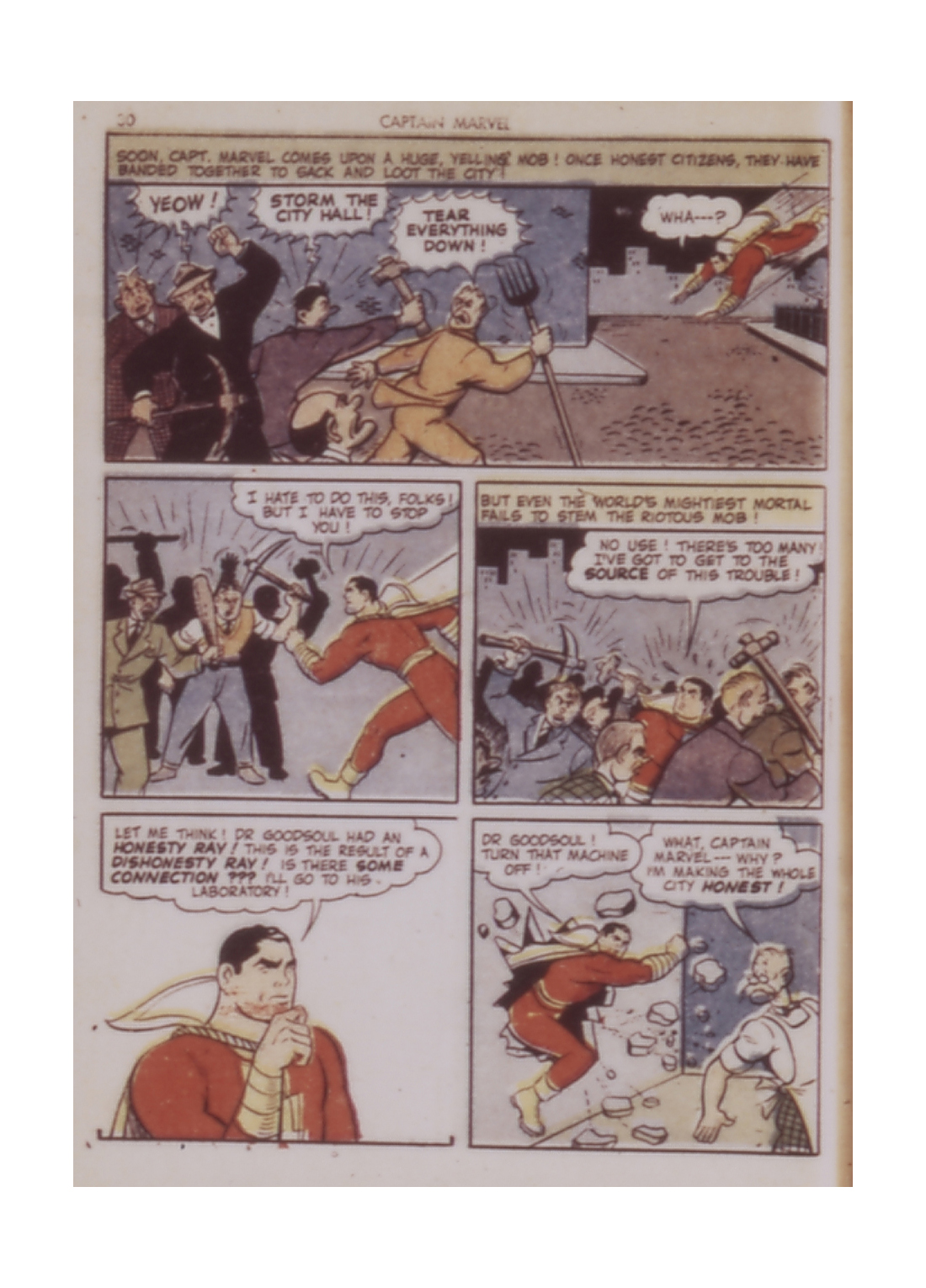 Read online Captain Marvel Adventures comic -  Issue #21 - 30