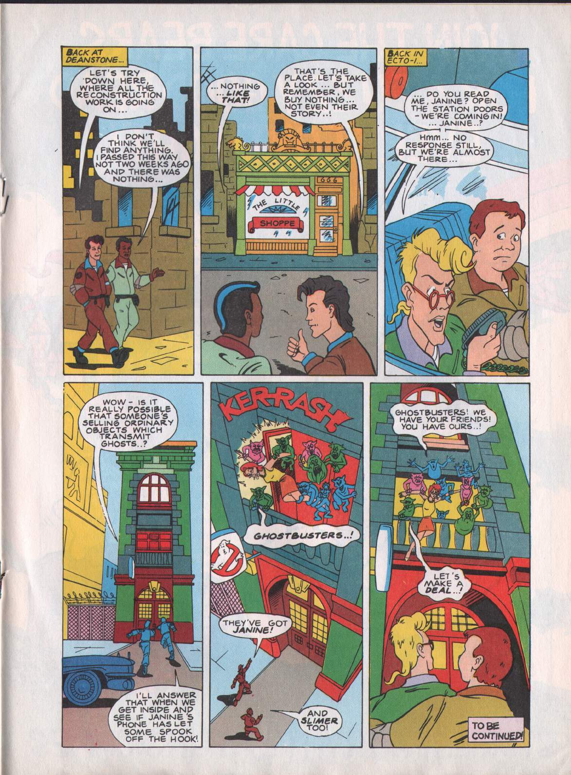 Read online The Real Ghostbusters comic -  Issue #185 - 3