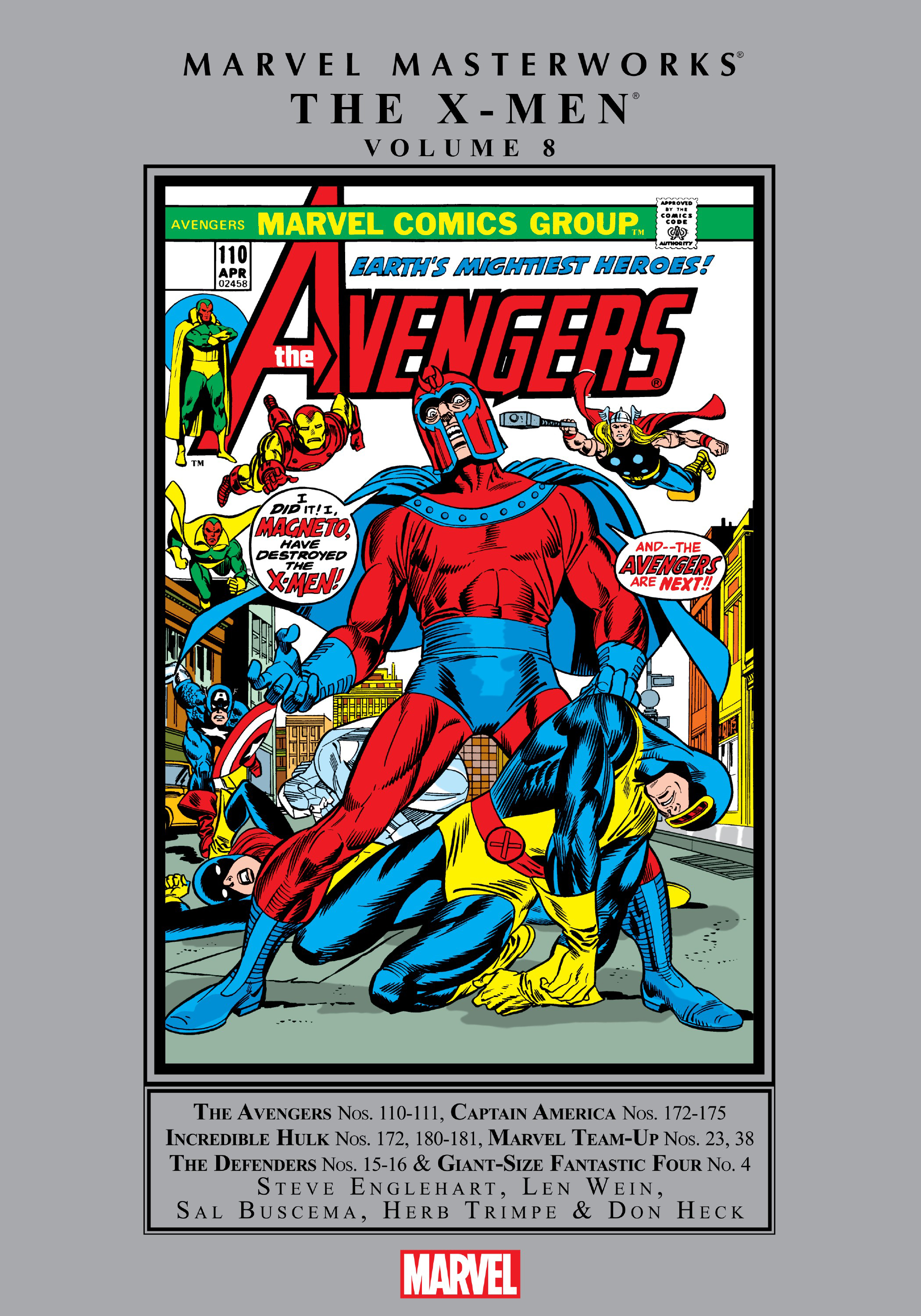 Read online Marvel Masterworks: The X-Men comic -  Issue # TPB 8 (Part 1) - 1