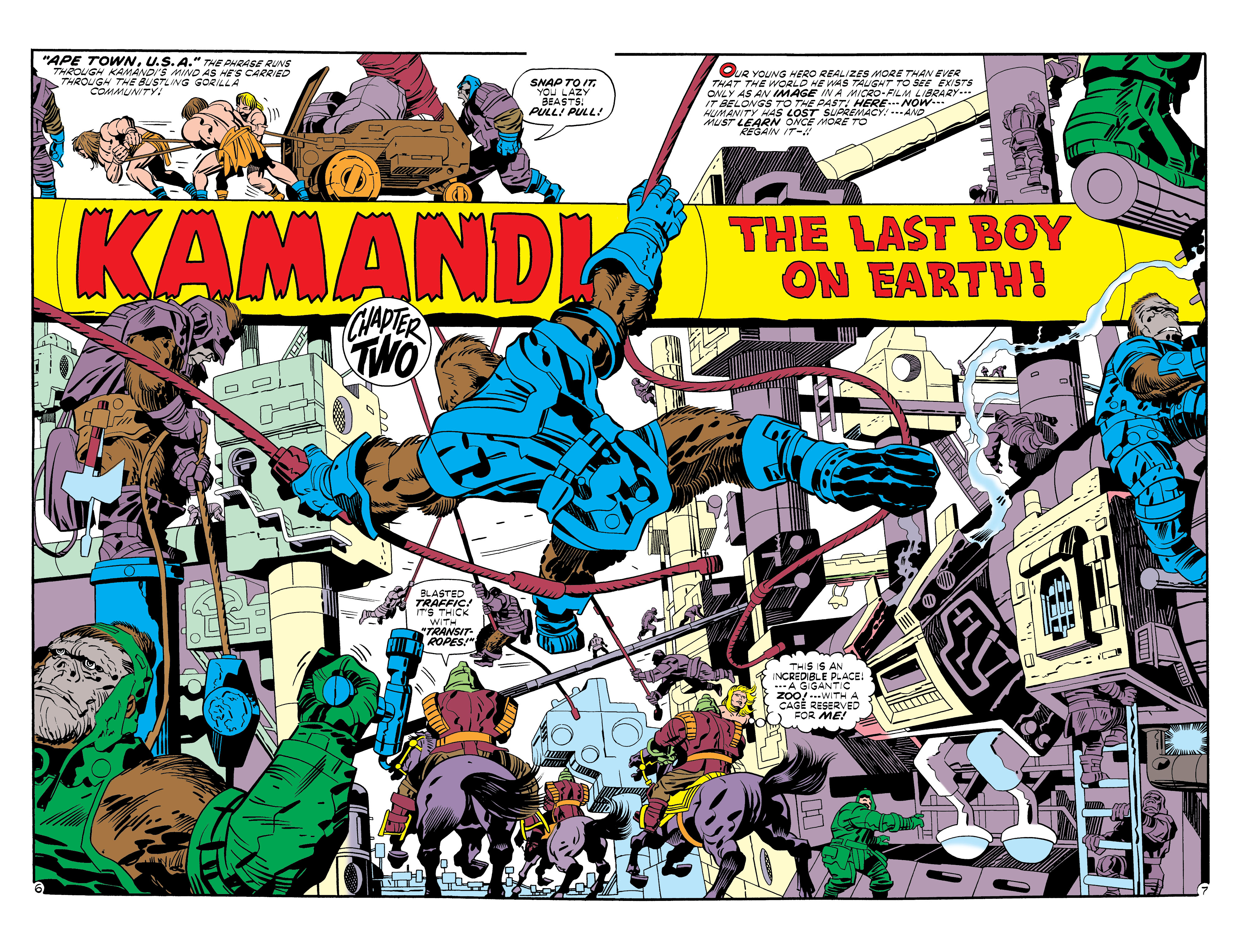 Read online Kamandi, The Last Boy On Earth comic -  Issue #3 - 6