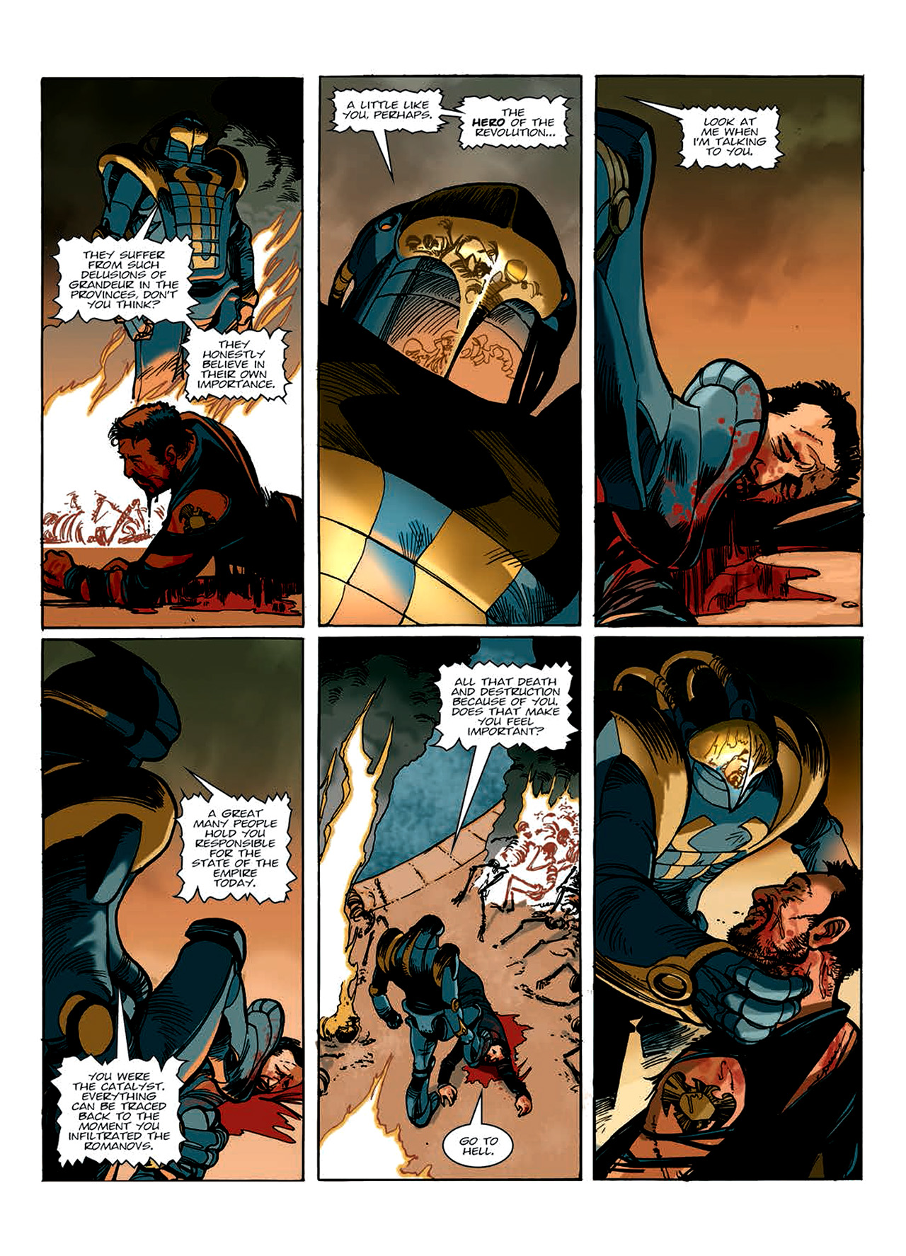 Read online Nikolai Dante comic -  Issue # TPB 7 - 133