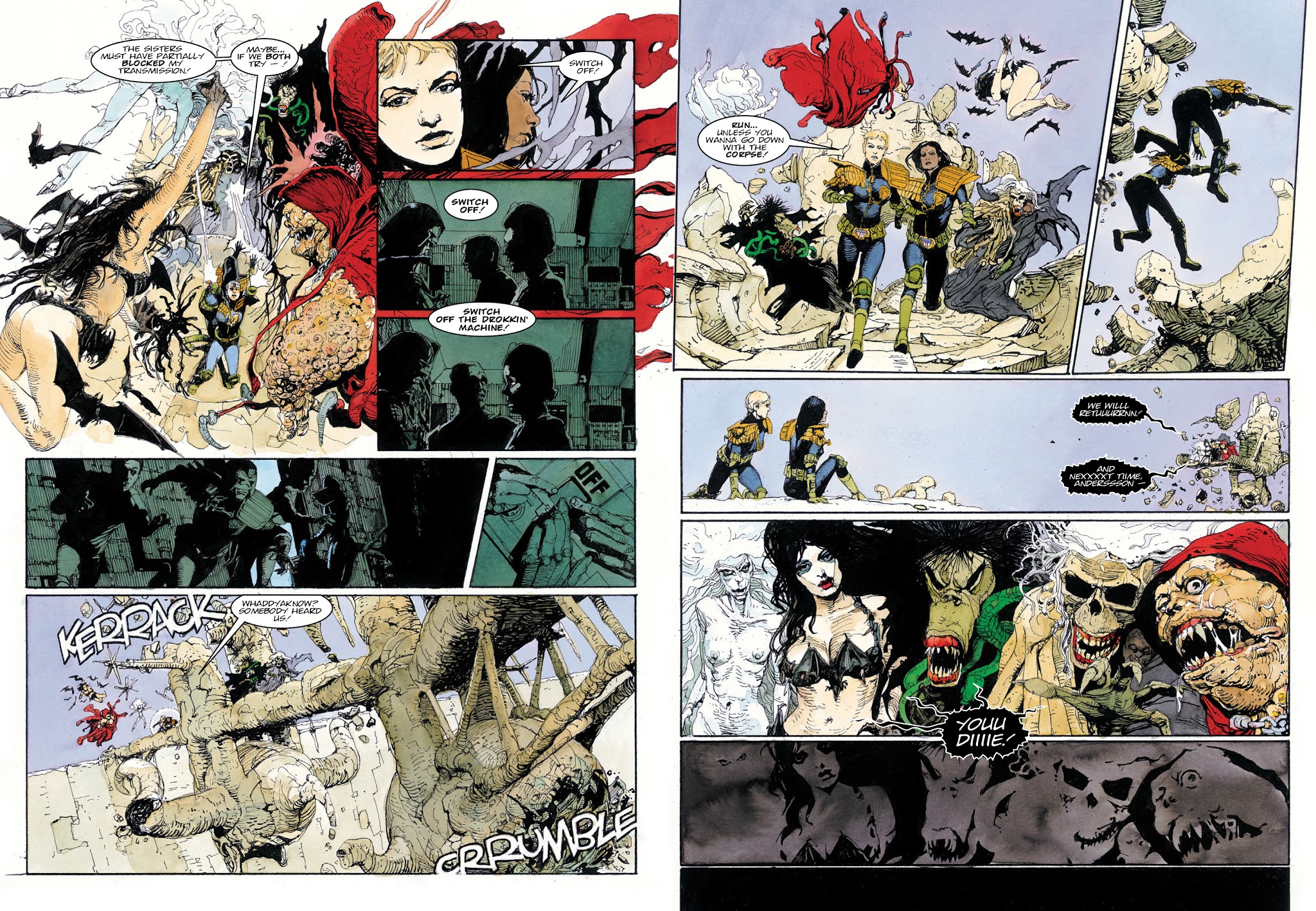 Read online Judge Anderson: The Psi Files comic -  Issue # TPB 5 - 33