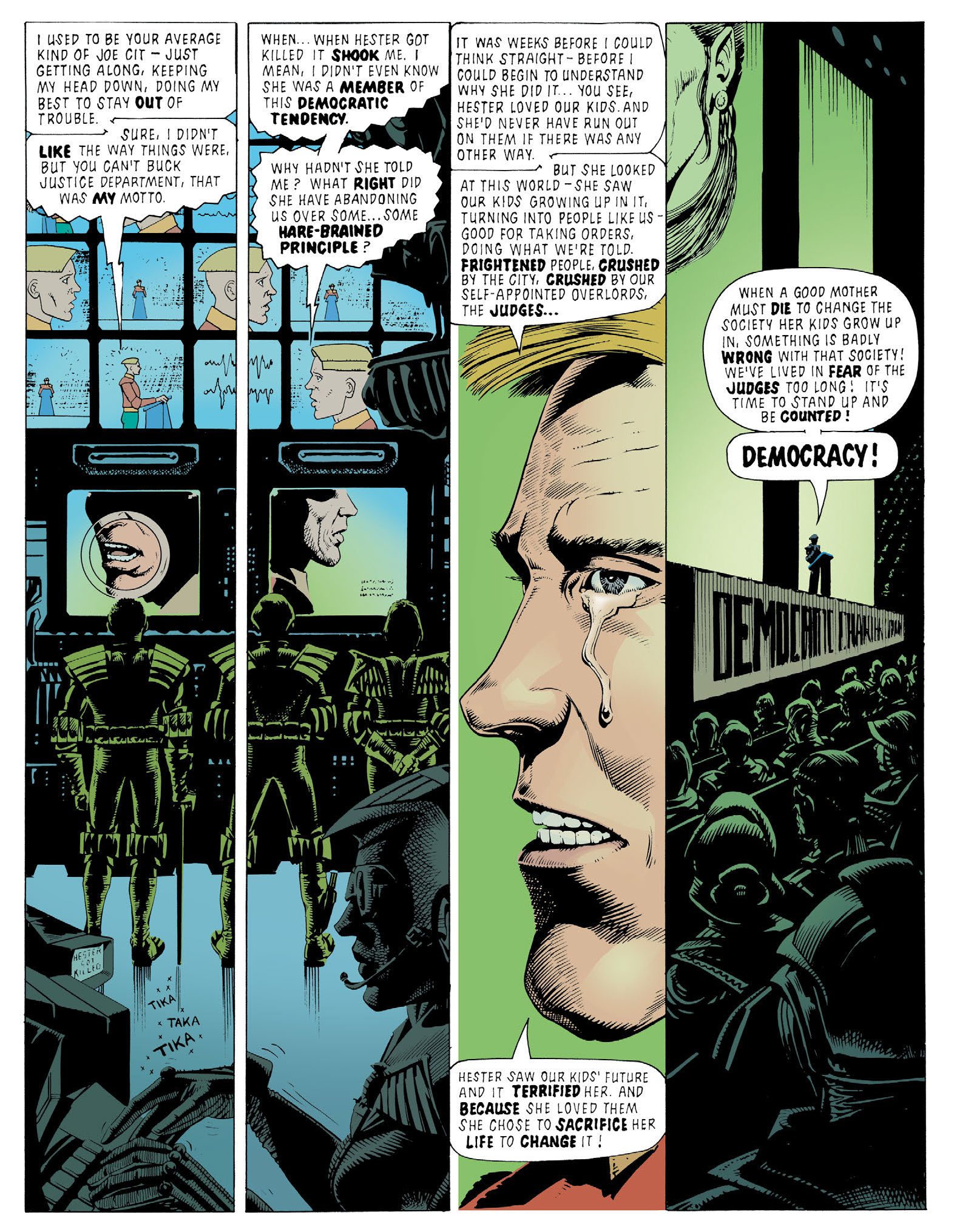 Read online Essential Judge Dredd: America comic -  Issue # TPB (Part 1) - 14