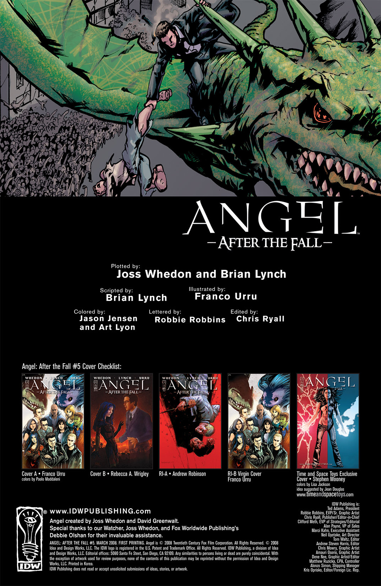 Read online Angel: After The Fall comic -  Issue #5 - 3