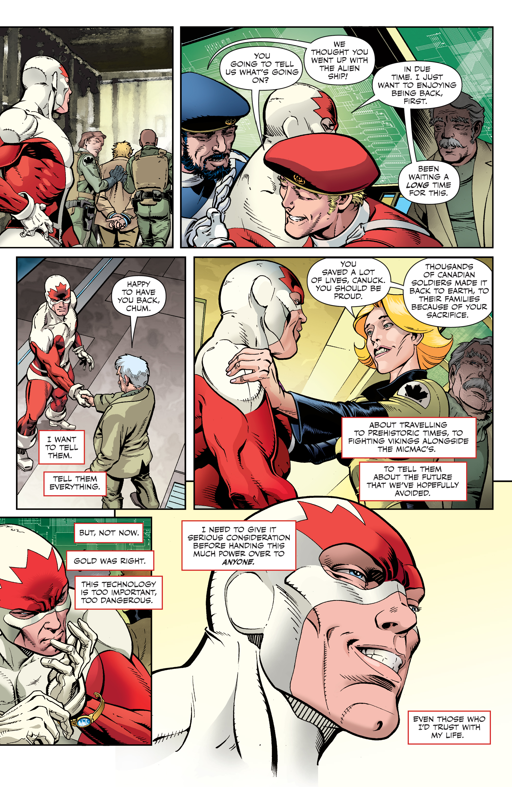 Read online All-New Classic Captain Canuck comic -  Issue #4 - 21