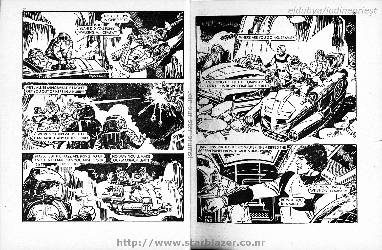 Read online Starblazer comic -  Issue #143 - 19