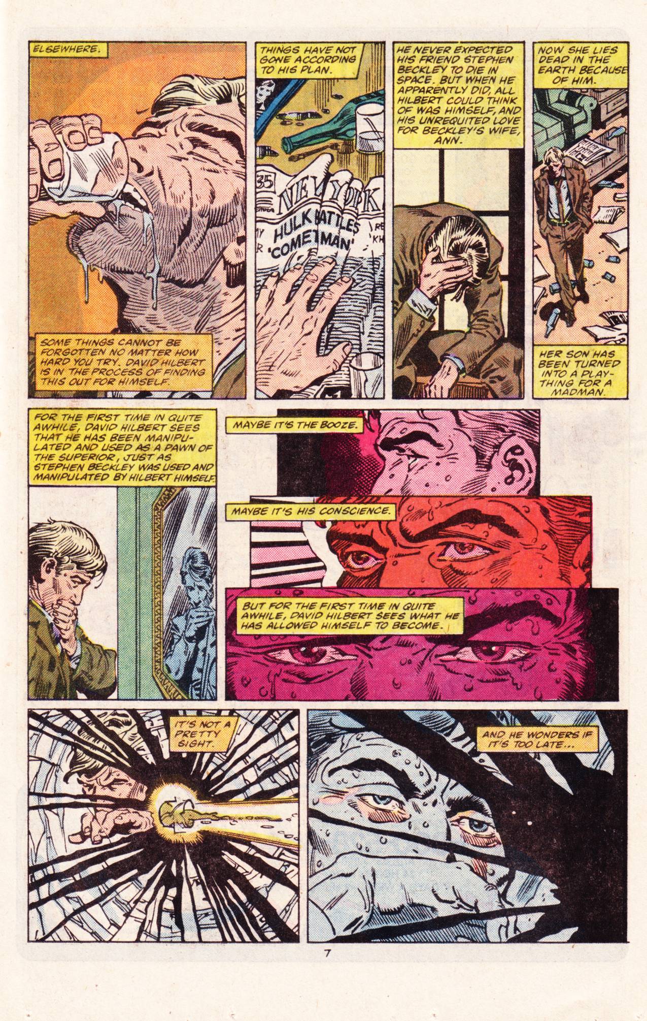 Read online Comet Man comic -  Issue #4 - 8