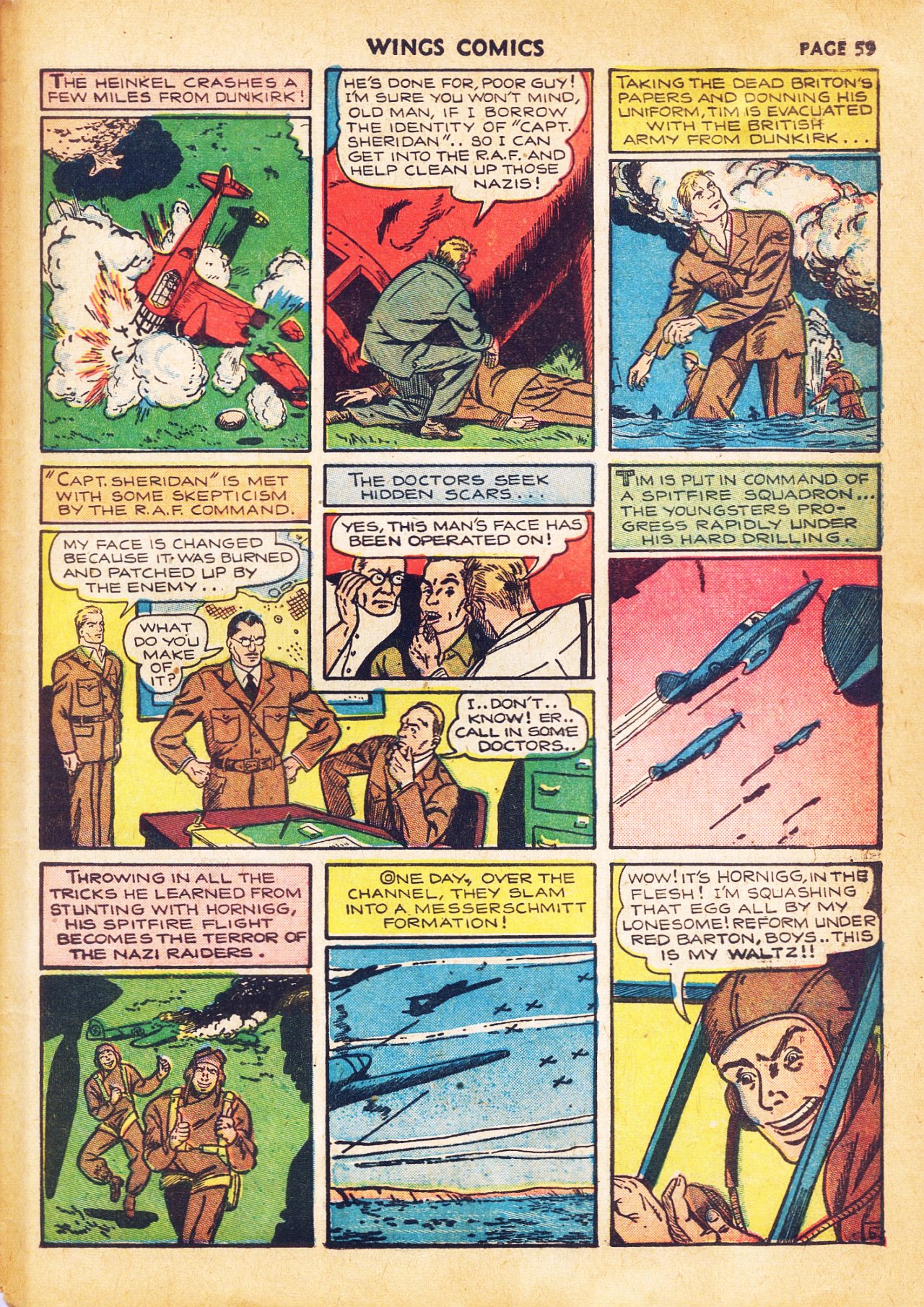 Read online Wings Comics comic -  Issue #4 - 61