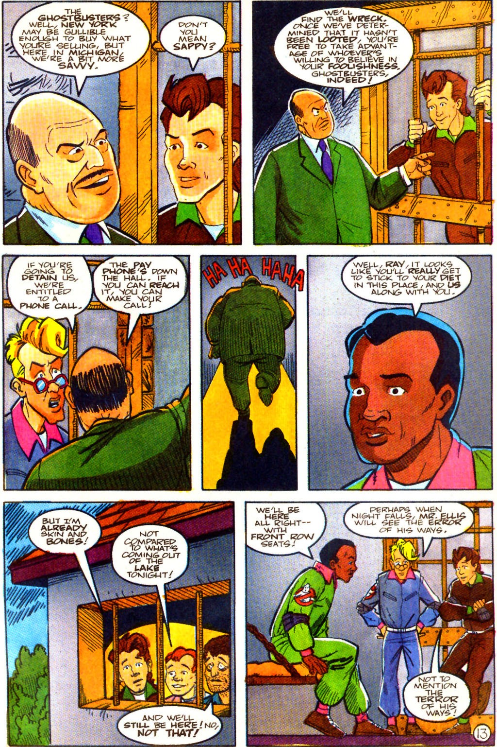 Read online Real Ghostbusters comic -  Issue #27 - 20