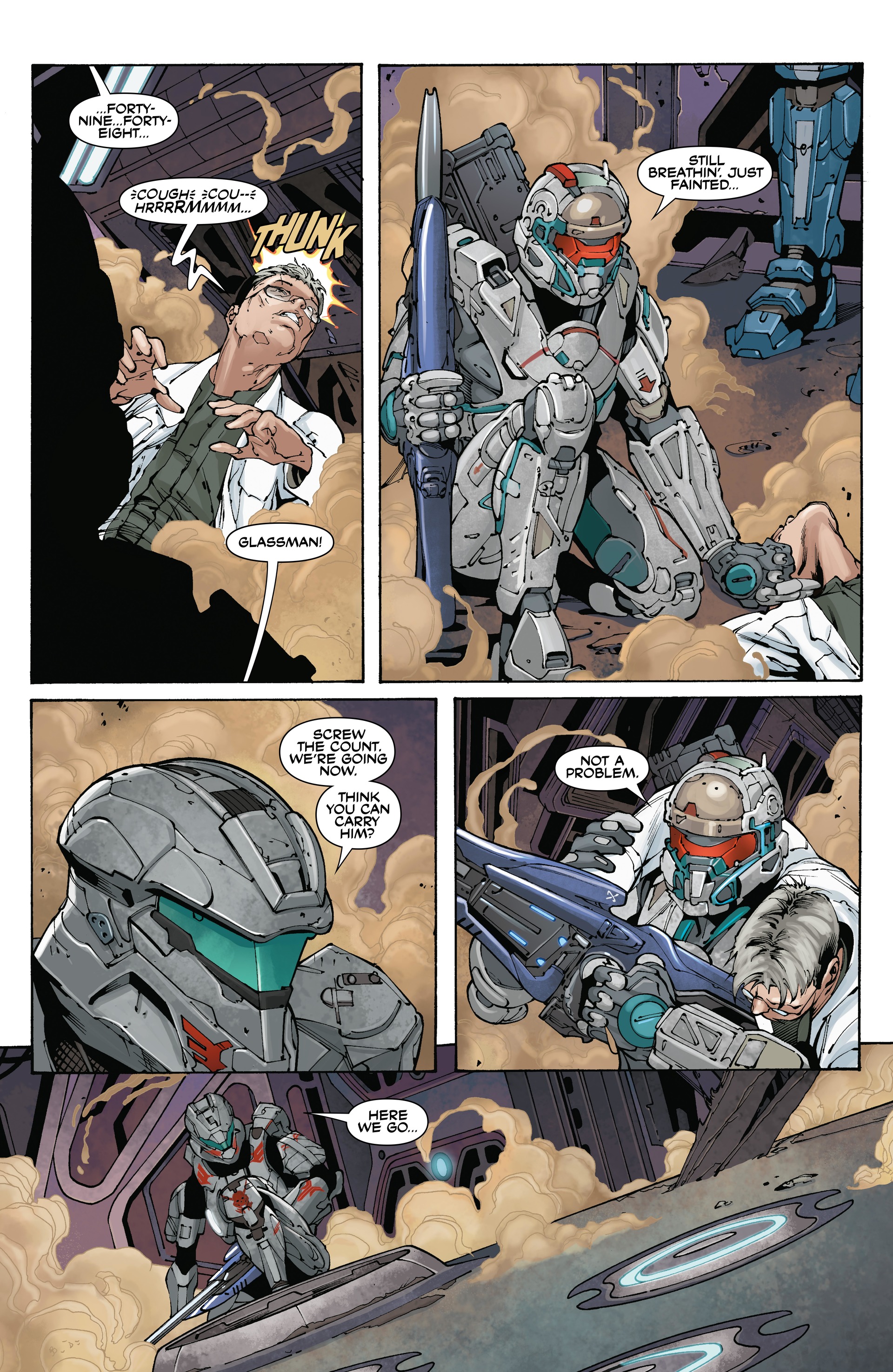 Read online Halo: Initiation and Escalation comic -  Issue # TPB (Part 6) - 38