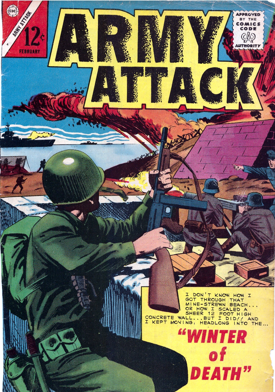 Read online Army Attack comic -  Issue #4 - 1