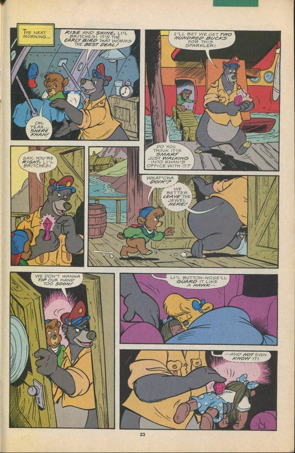 Read online Disney's Tale Spin Limited Series: ''Take Off'' comic -  Issue #2 - 24