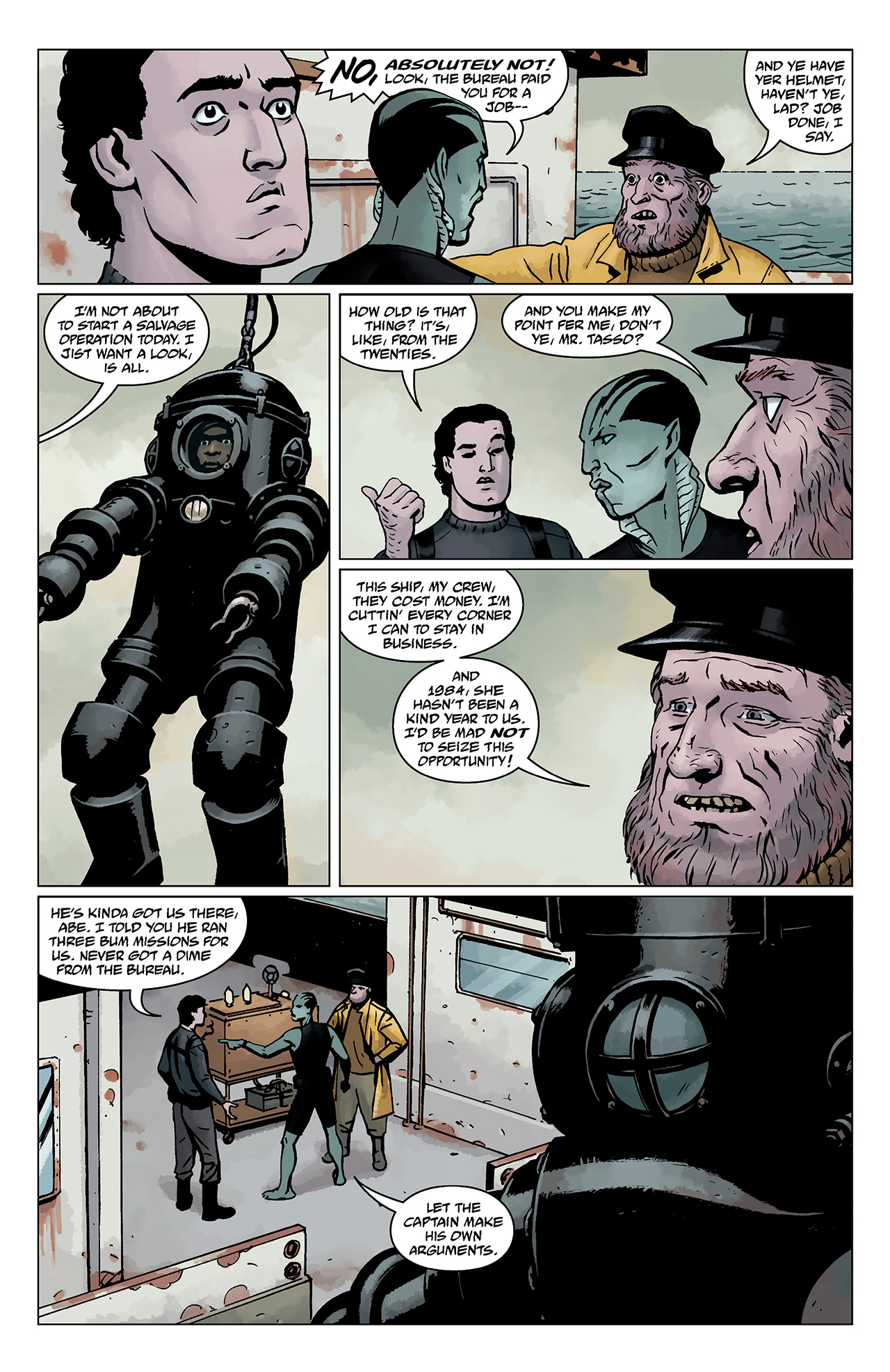 Read online Abe Sapien: The Abyssal Plain comic -  Issue #1 - 23