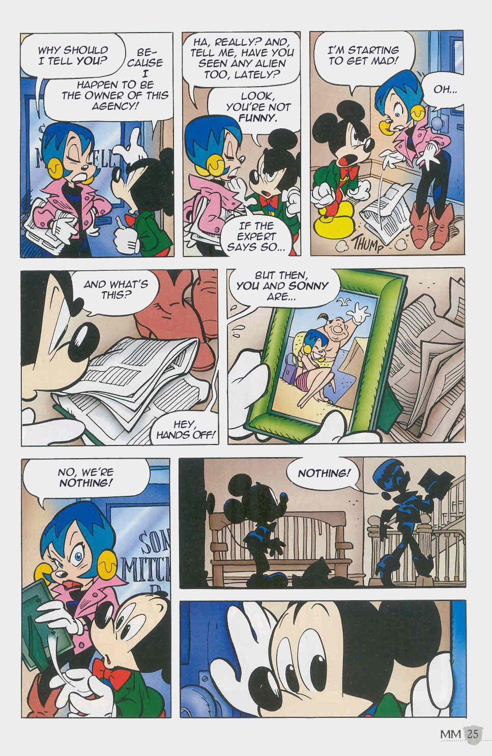 Read online Mickey Mouse Mystery Magazine comic -  Issue #0 - 25