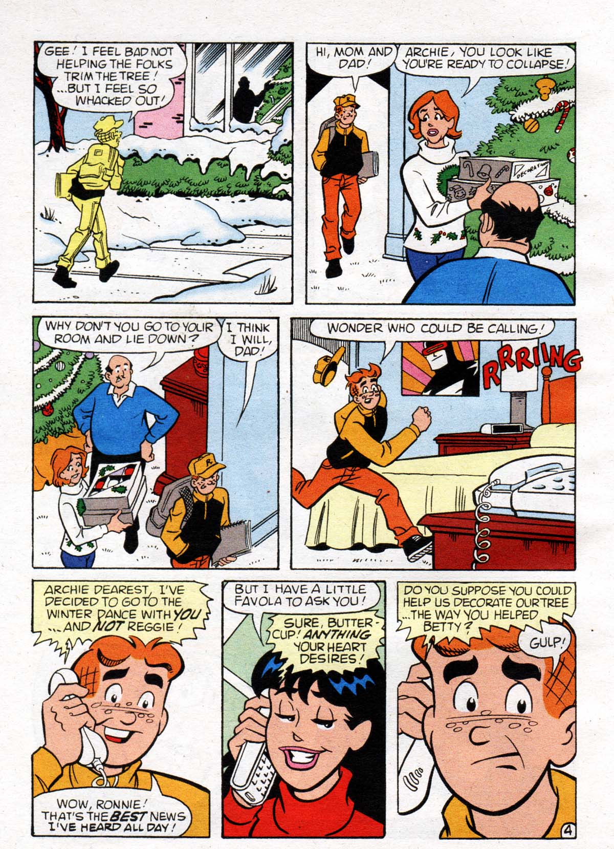 Read online Archie's Holiday Fun Digest comic -  Issue #7 - 5