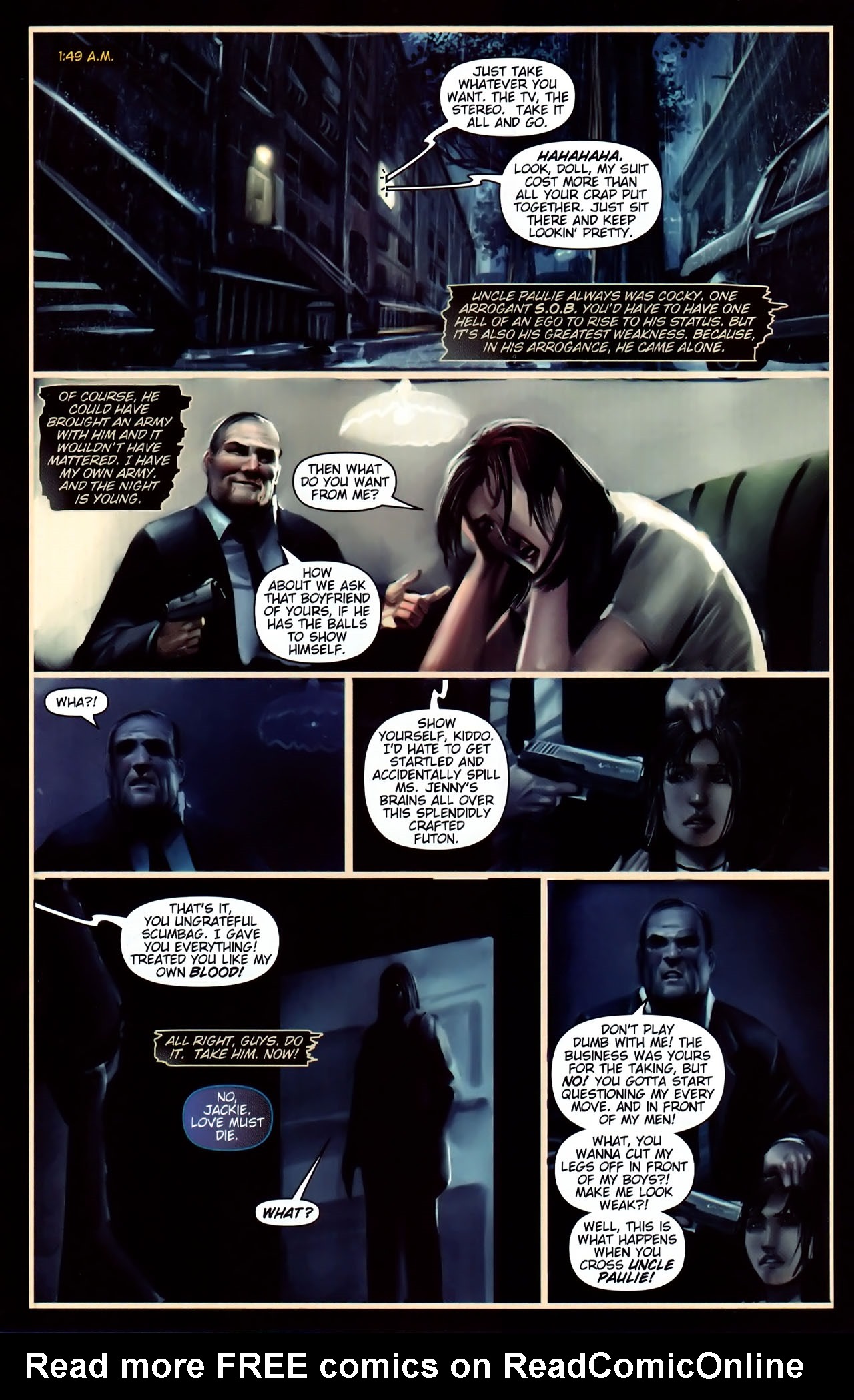 Read online The Darkness: Level comic -  Issue #1 - 21