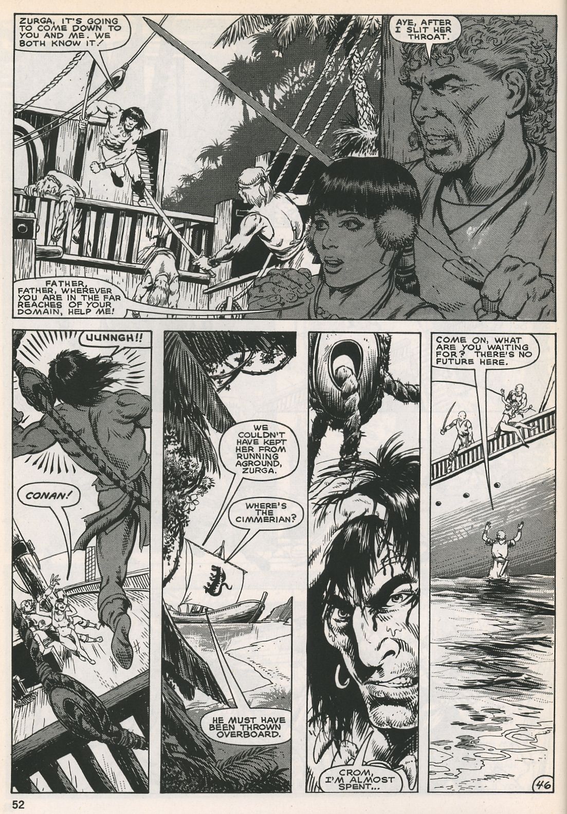The Savage Sword Of Conan issue 129 - Page 50