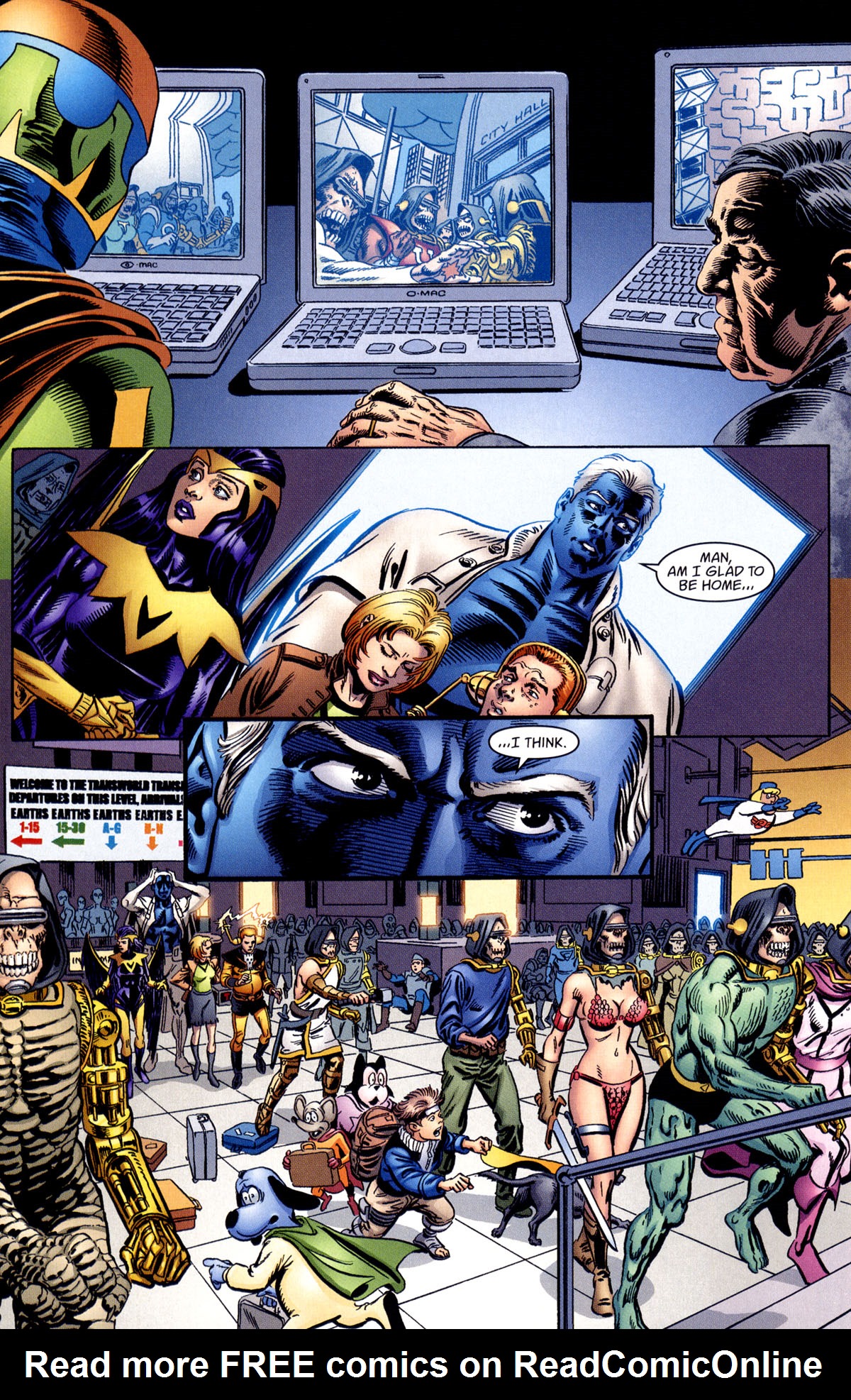 Read online Top 10: Beyond The Farthest Precinct comic -  Issue #5 - 8
