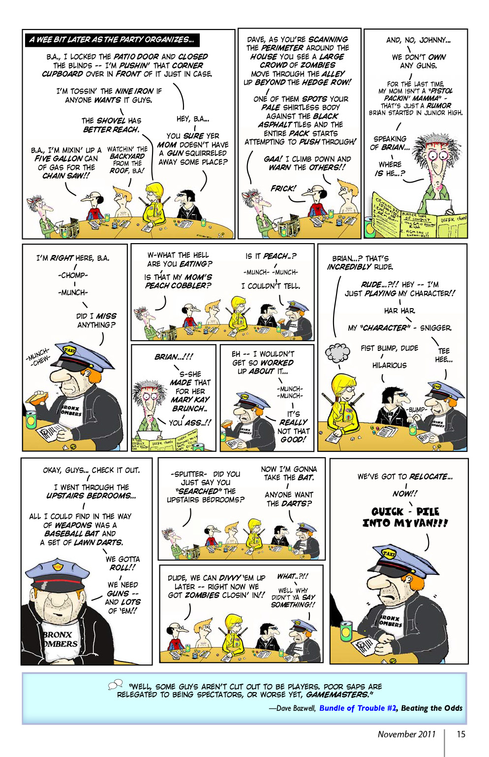 Read online Knights of the Dinner Table comic -  Issue #181 - 17