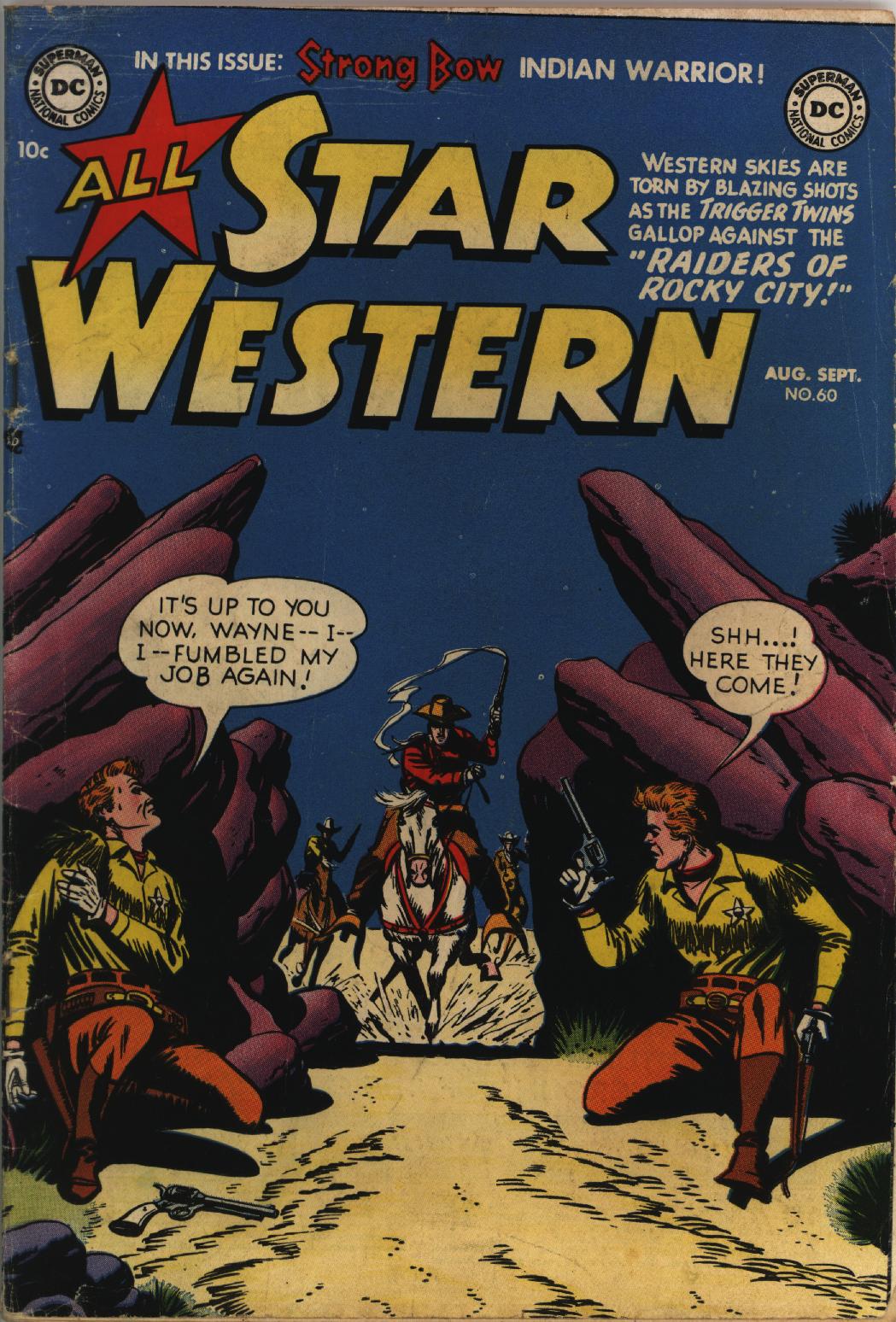 Read online All-Star Western (1951) comic -  Issue #60 - 1