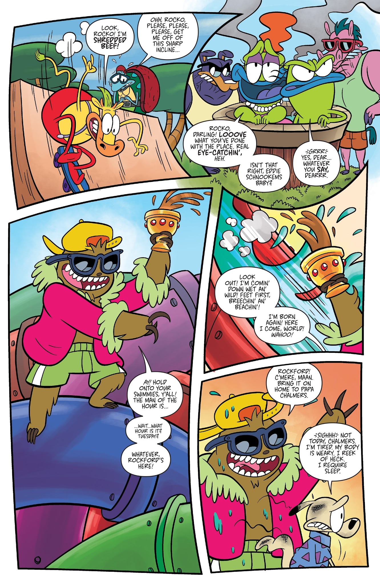 Read online Rocko's Modern Life (2017) comic -  Issue #2 - 8