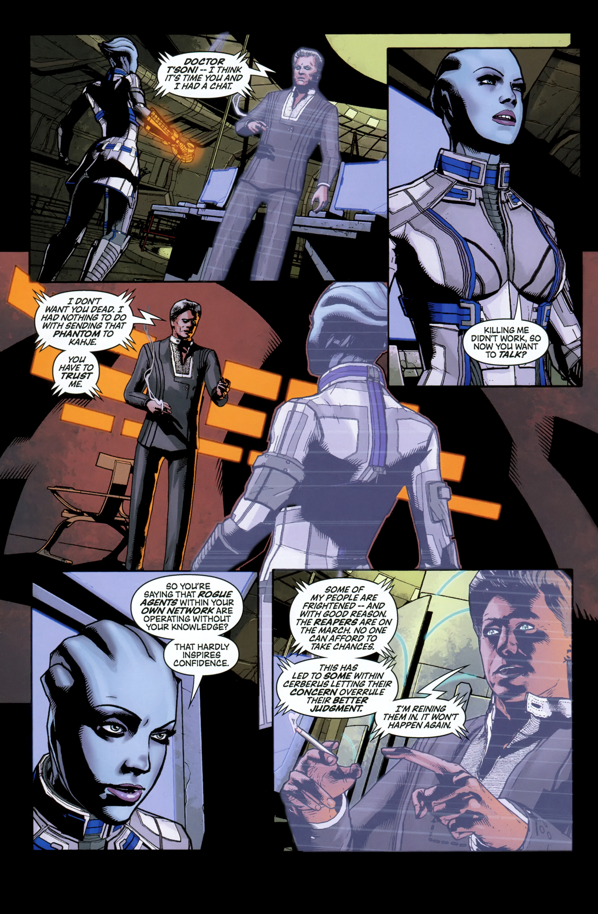 Read online Mass Effect: Homeworlds comic -  Issue #4 - 21
