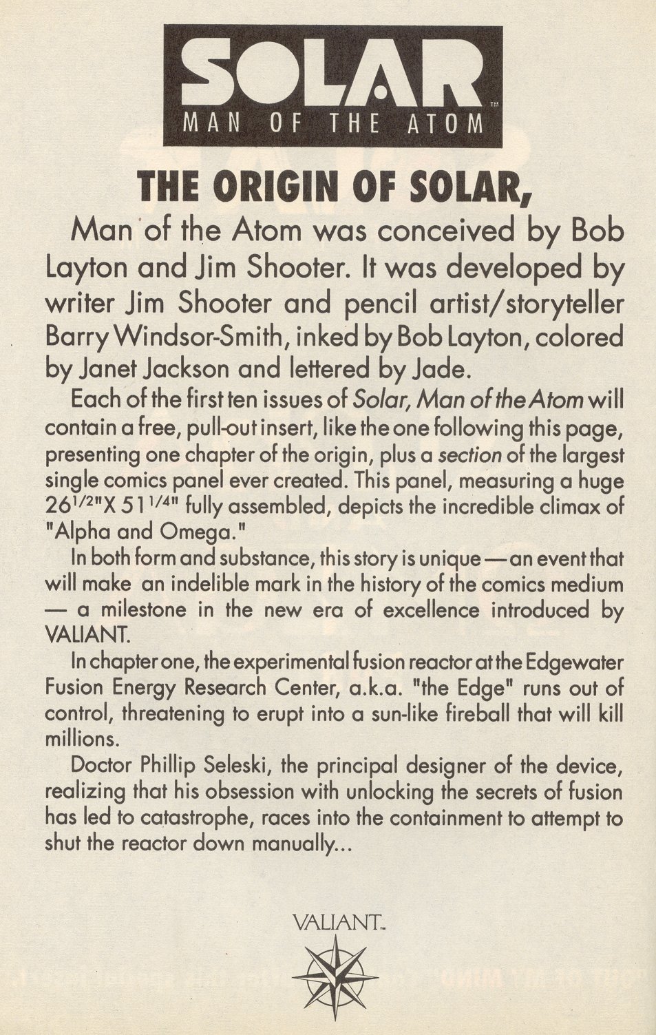 Read online Solar, Man of the Atom comic -  Issue #2 - 15