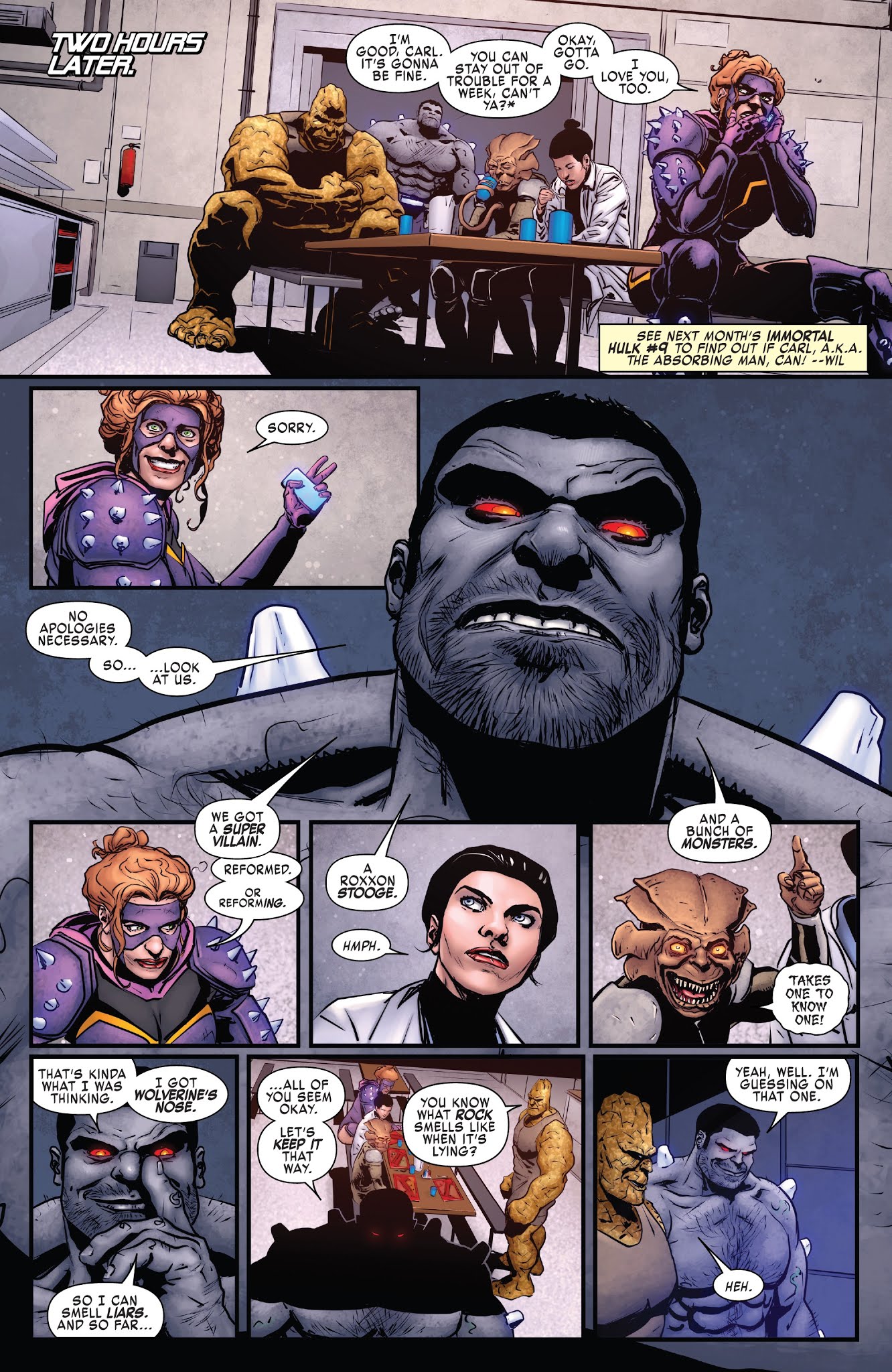 Read online Weapon H comic -  Issue #8 - 17