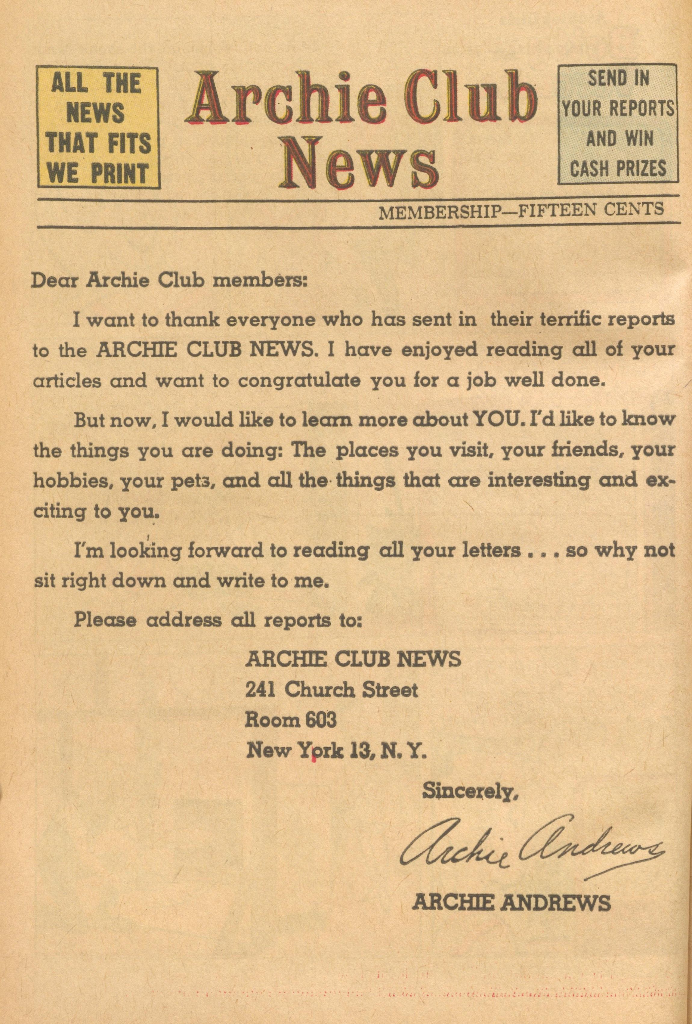 Read online Archie's Pals 'N' Gals (1952) comic -  Issue #25 - 36