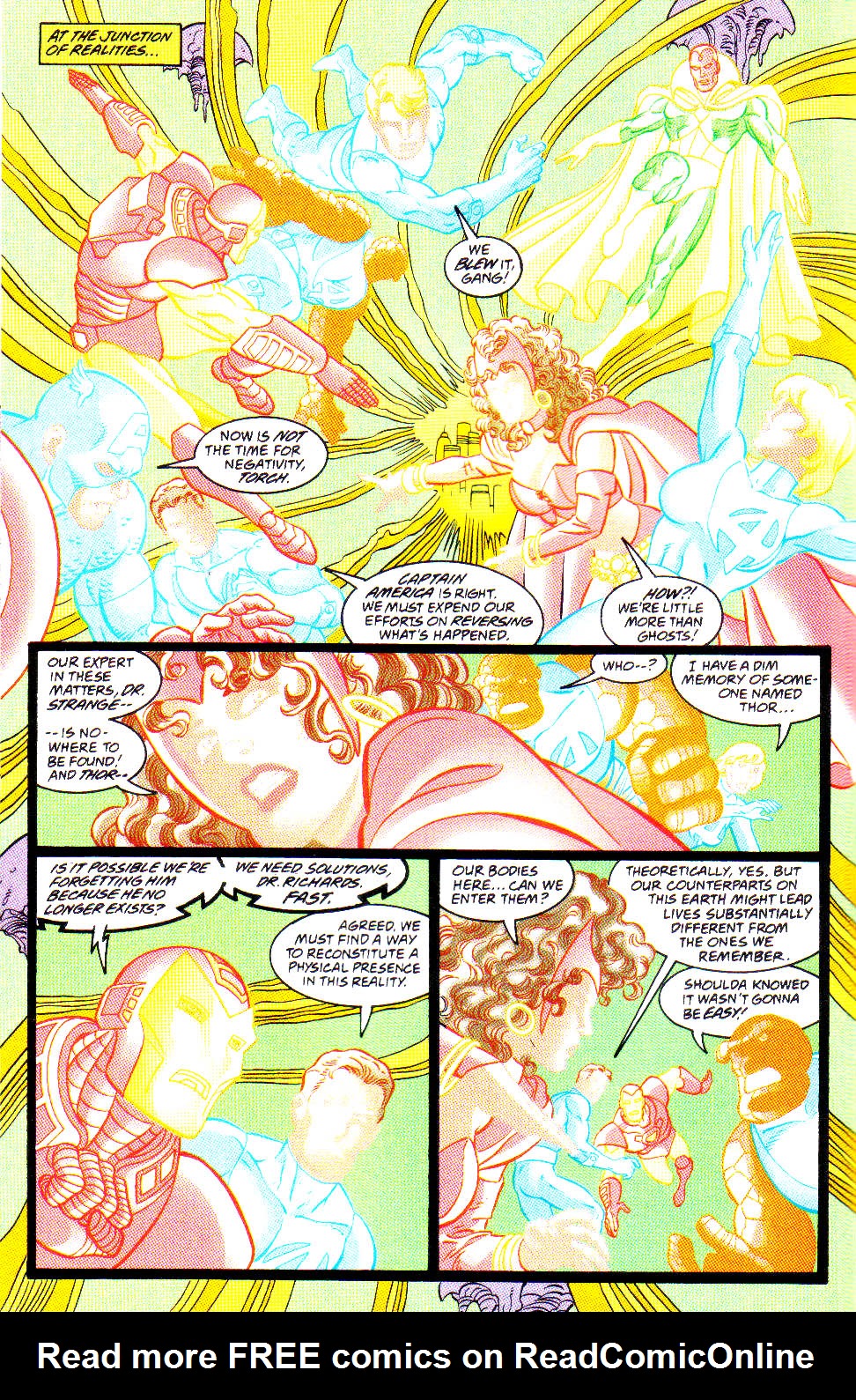 Read online Domination Factor: Fantastic Four comic -  Issue #4 - 8