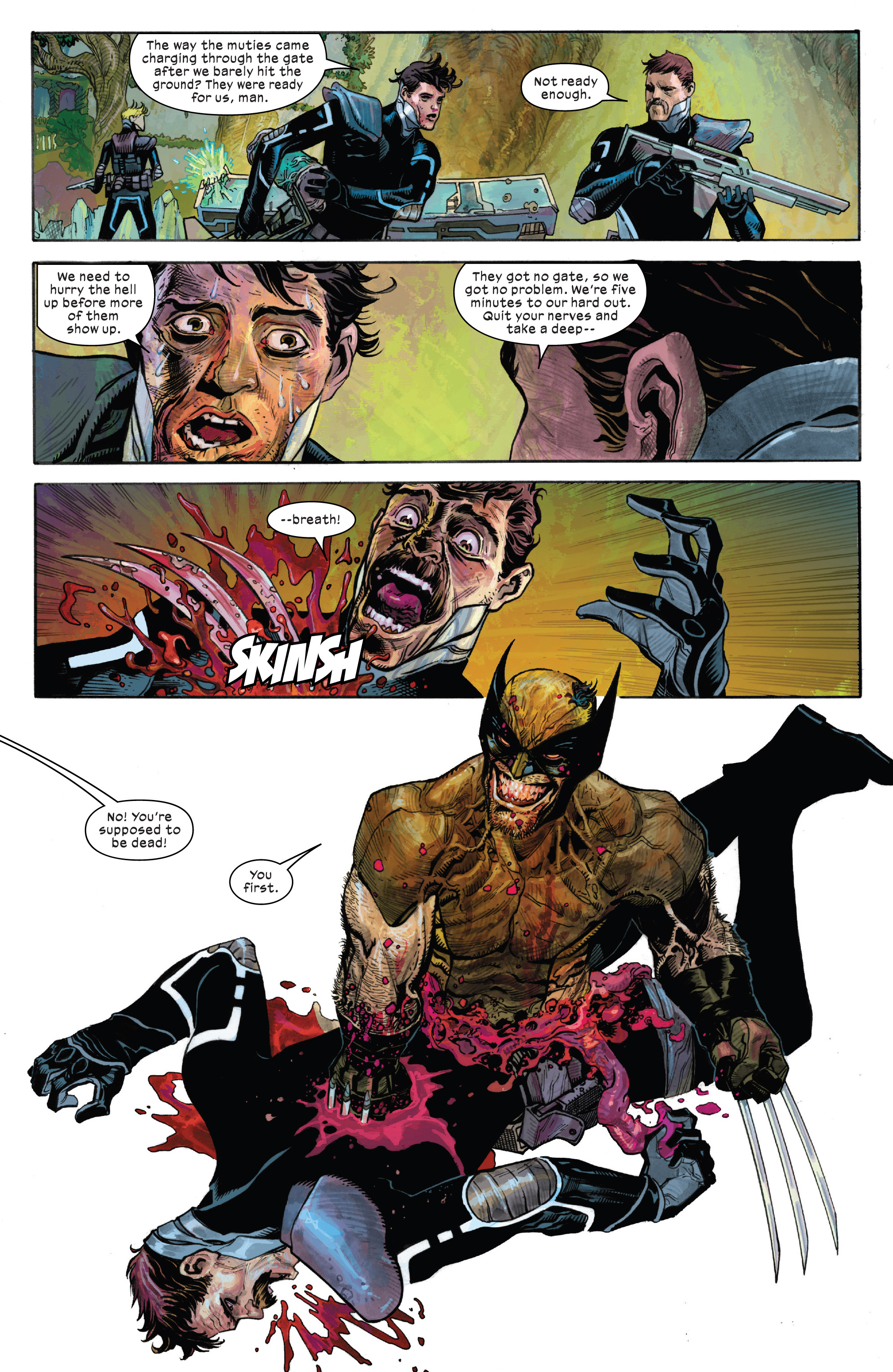 Read online X-Force (2019) comic -  Issue #5 - 11
