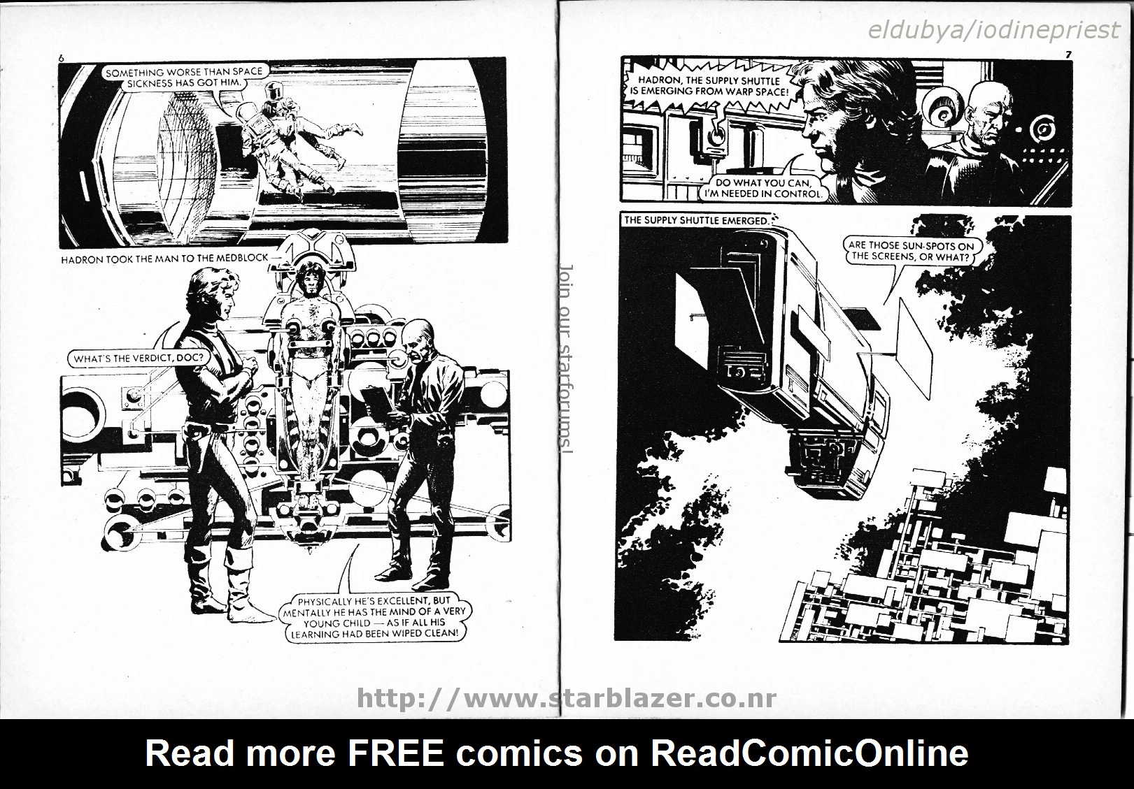 Read online Starblazer comic -  Issue #77 - 5