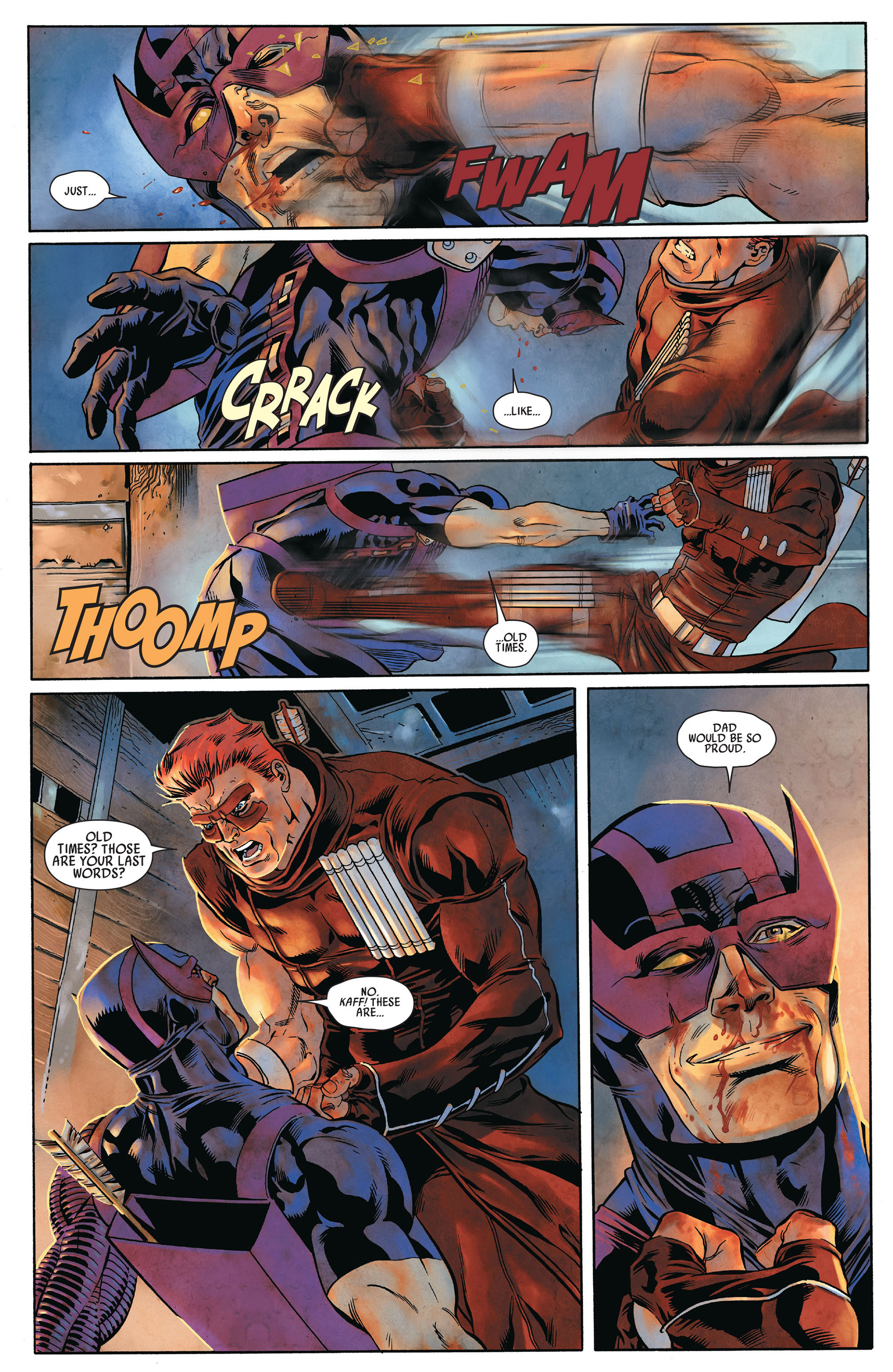 Read online Hawkeye: Blindspot comic -  Issue #4 - 10