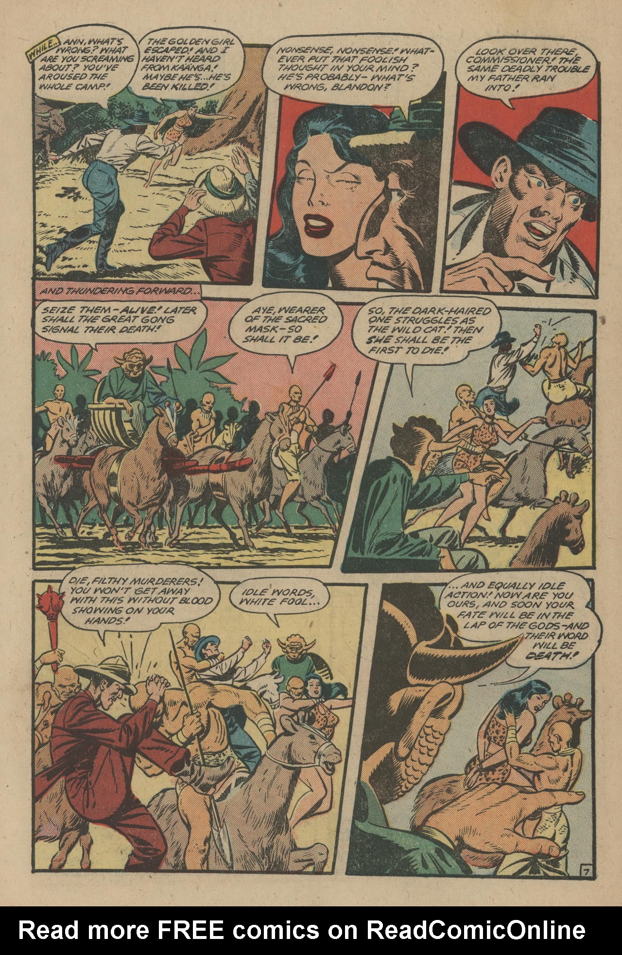 Read online Jungle Comics comic -  Issue #109 - 9