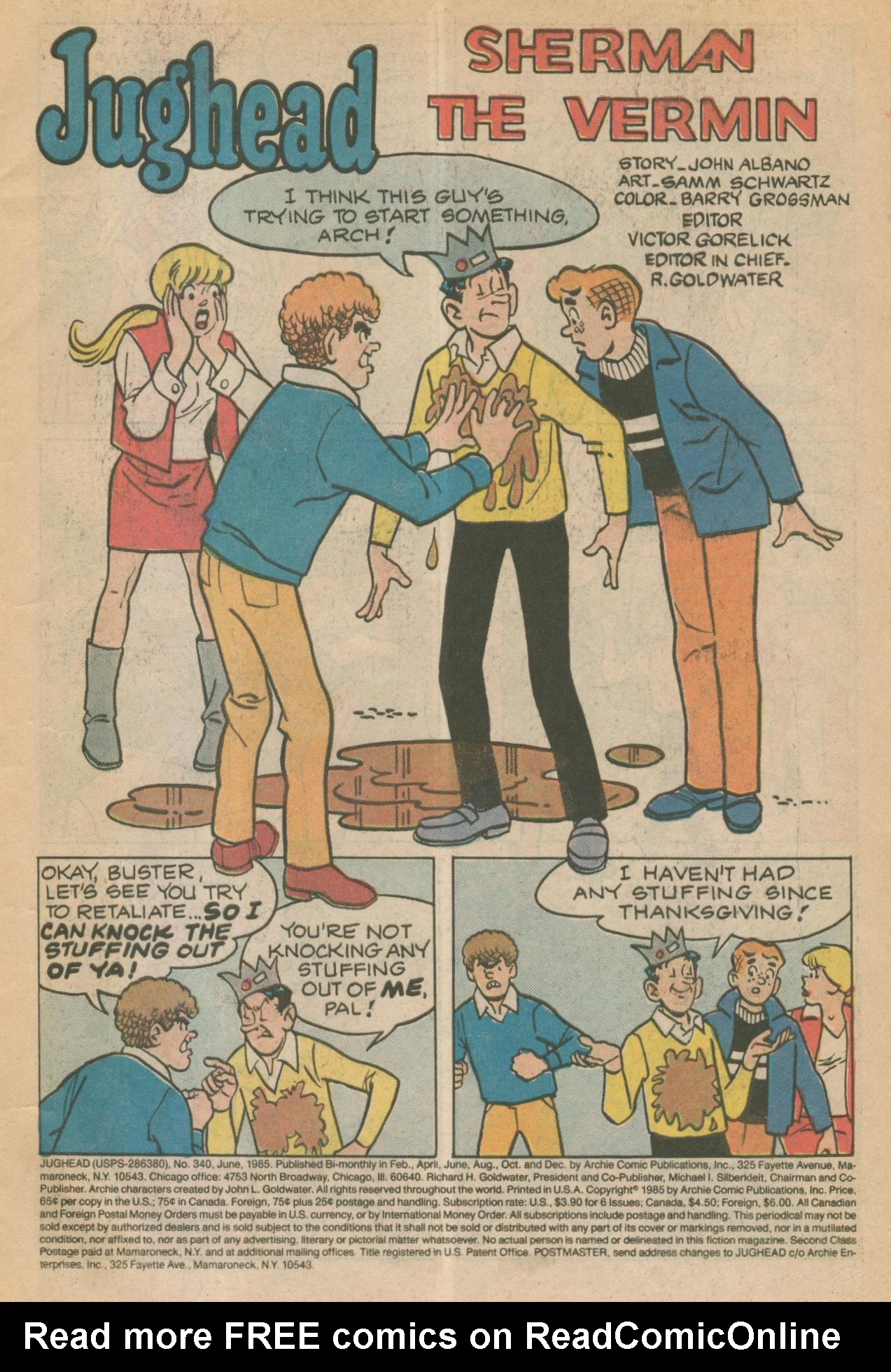 Read online Jughead (1965) comic -  Issue #340 - 3