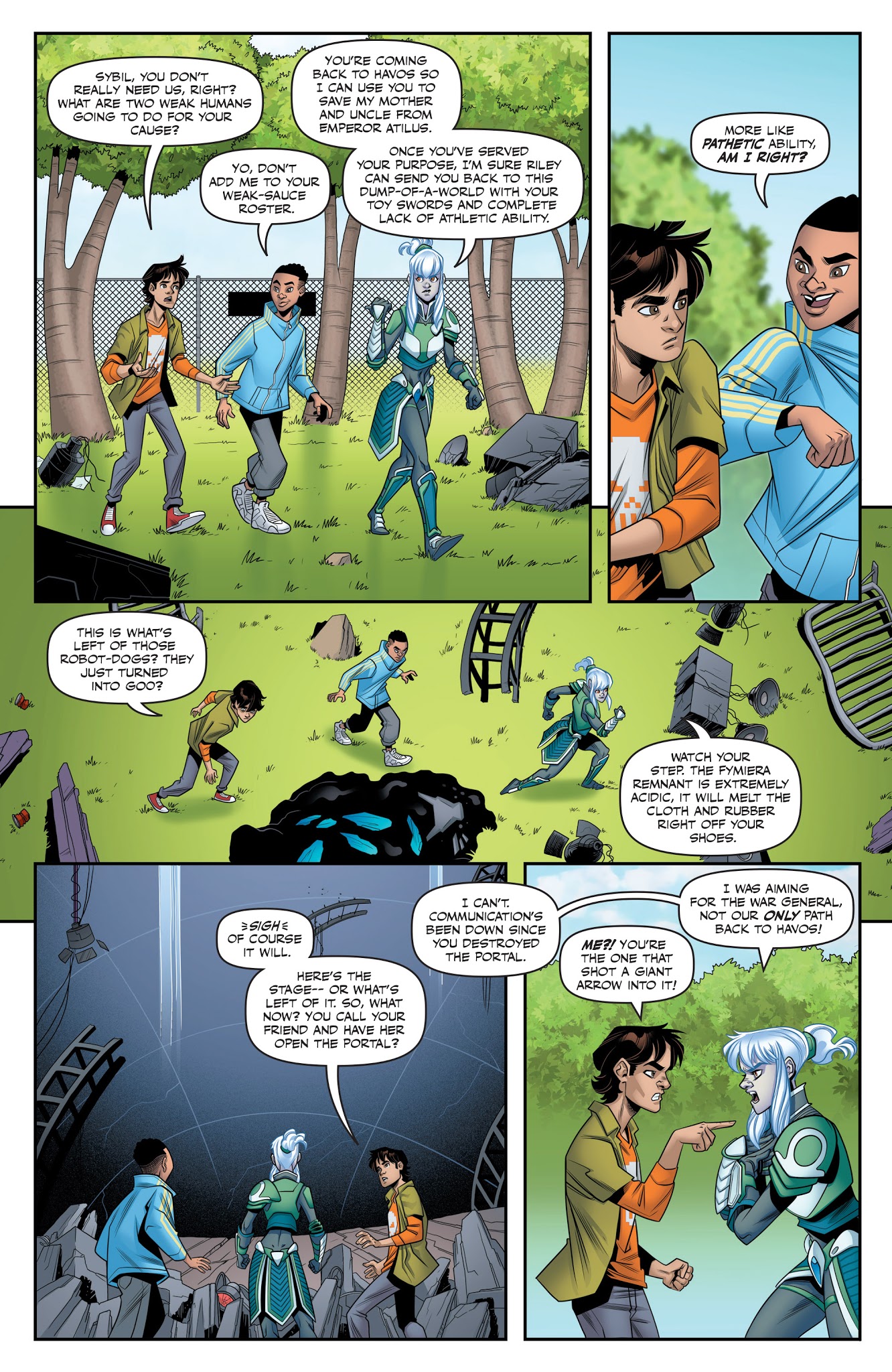 Read online Portal Bound comic -  Issue #2 - 12